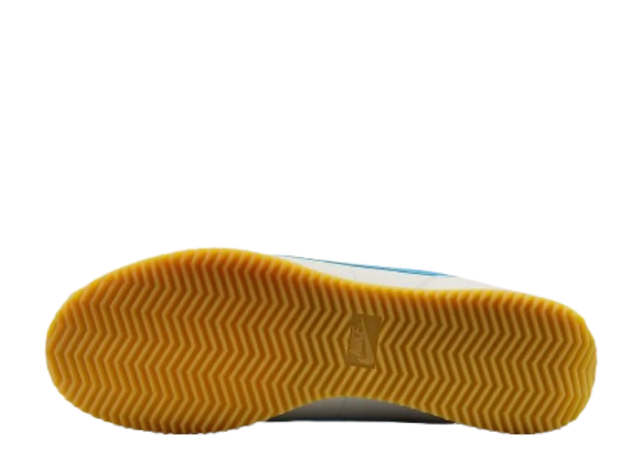 Nike Cortez Leather Sail Gum Yellow Light Photo Blue - photo 4