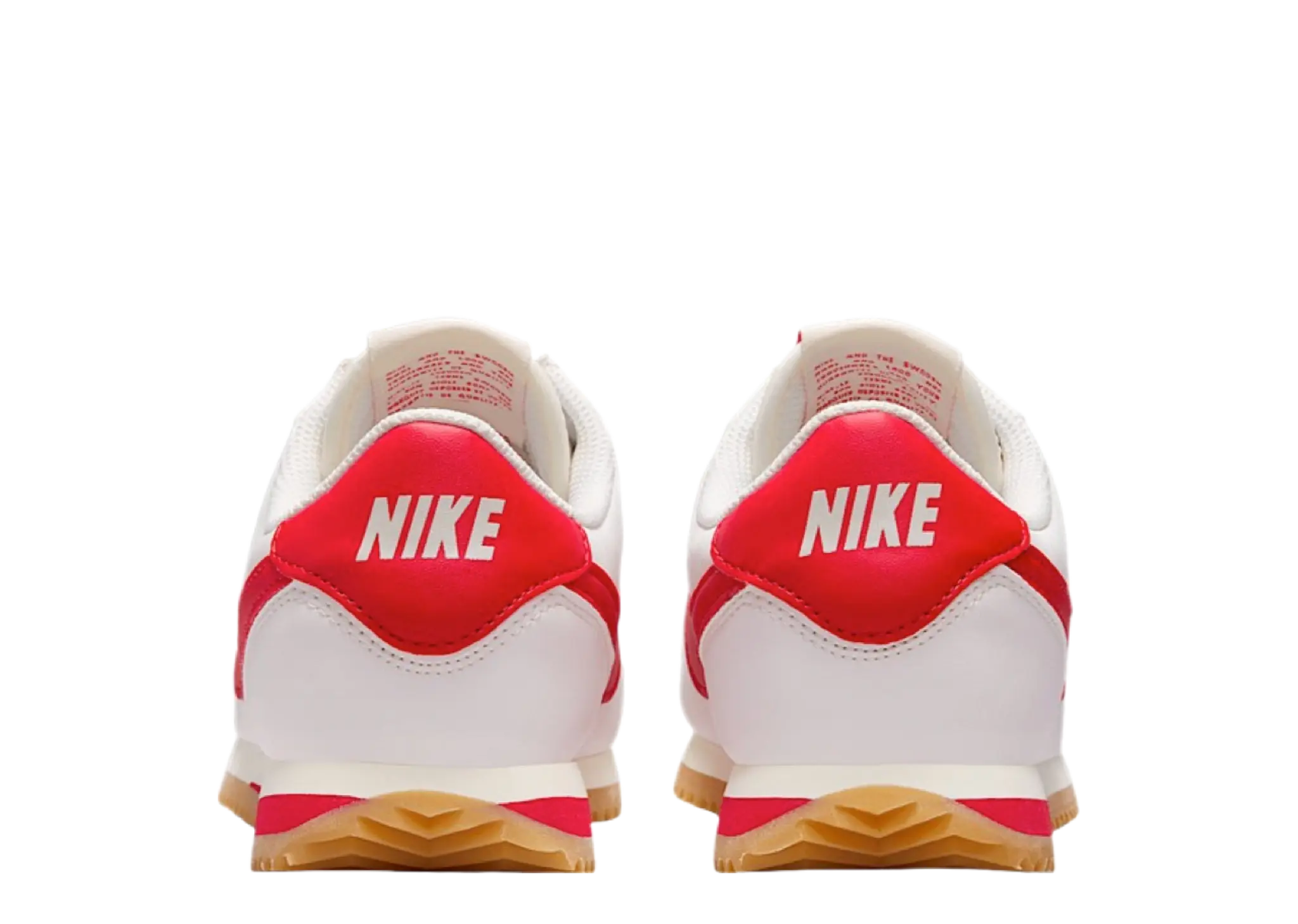 Nike Cortez Sail Gum Yellow University Red (Grade School) - photo 3