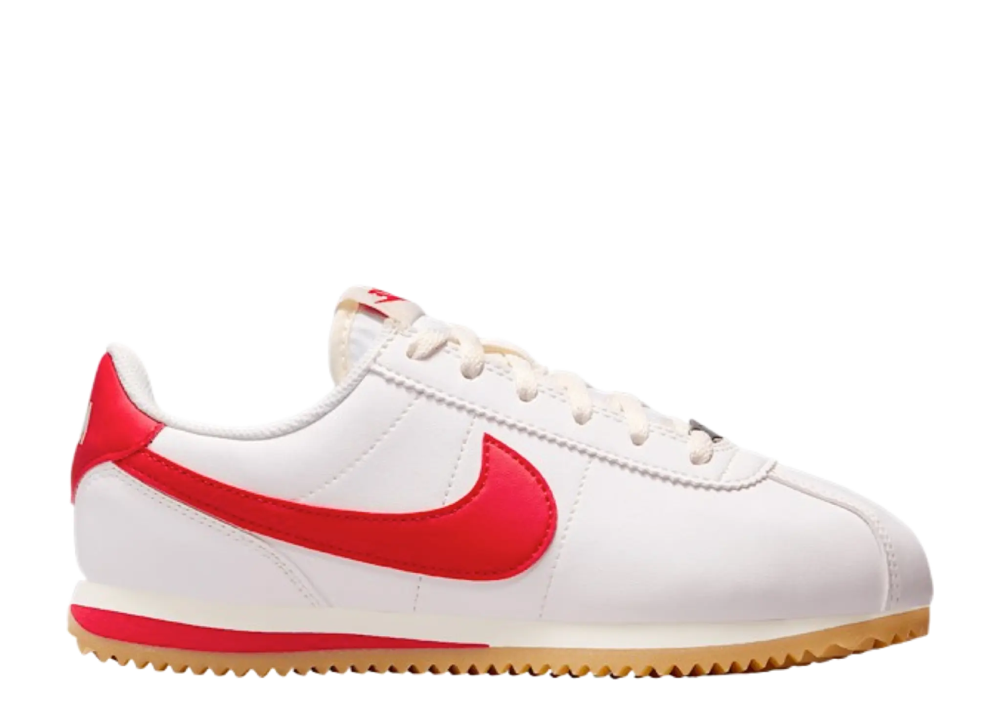 Nike Cortez Sail Gum Yellow University Red (Grade School)