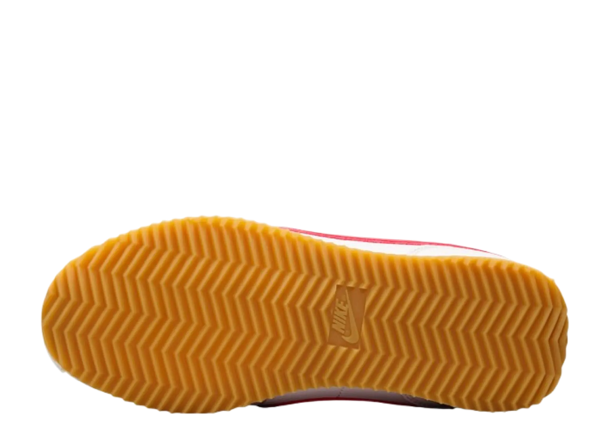 Nike Cortez Sail Gum Yellow University Red (Grade School) - photo 4
