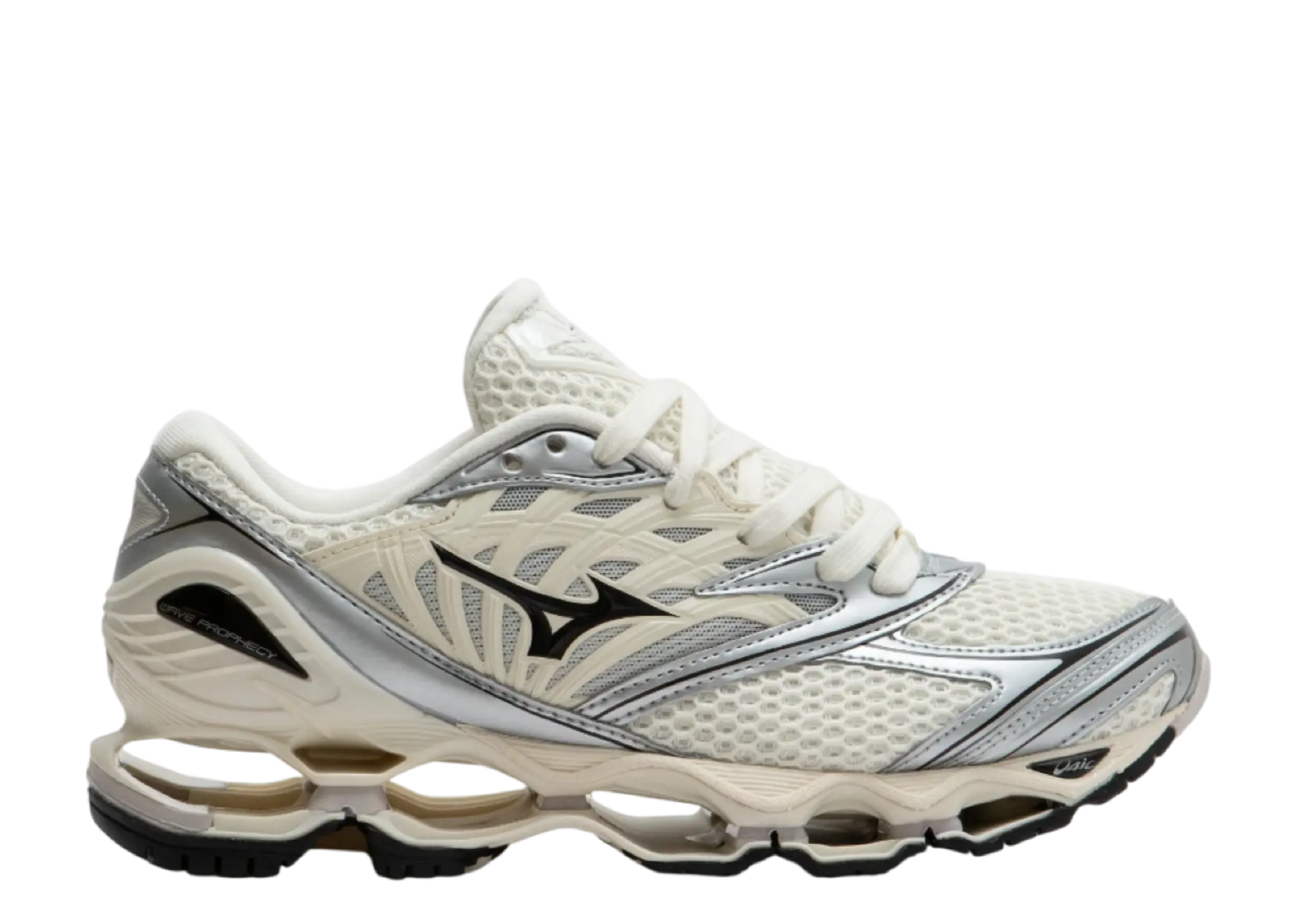 Mizuno Wave Prophecy LS Pristine Black Silver