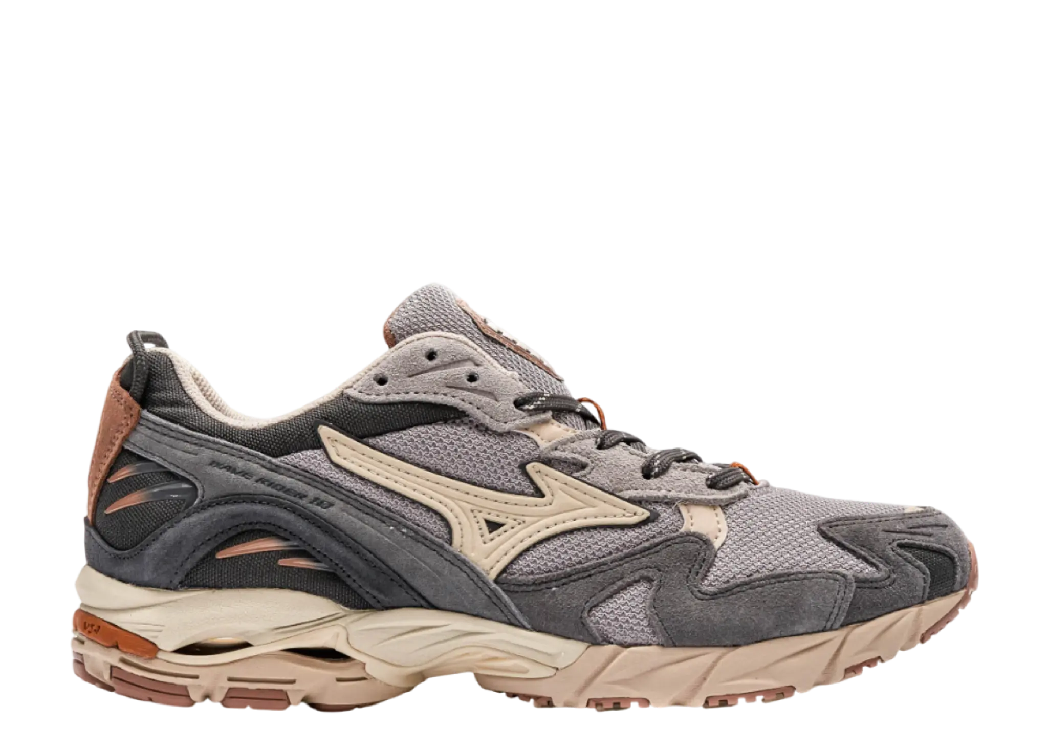 Mizuno Wave Rider 10 Opal Grey Pumpkin Spice