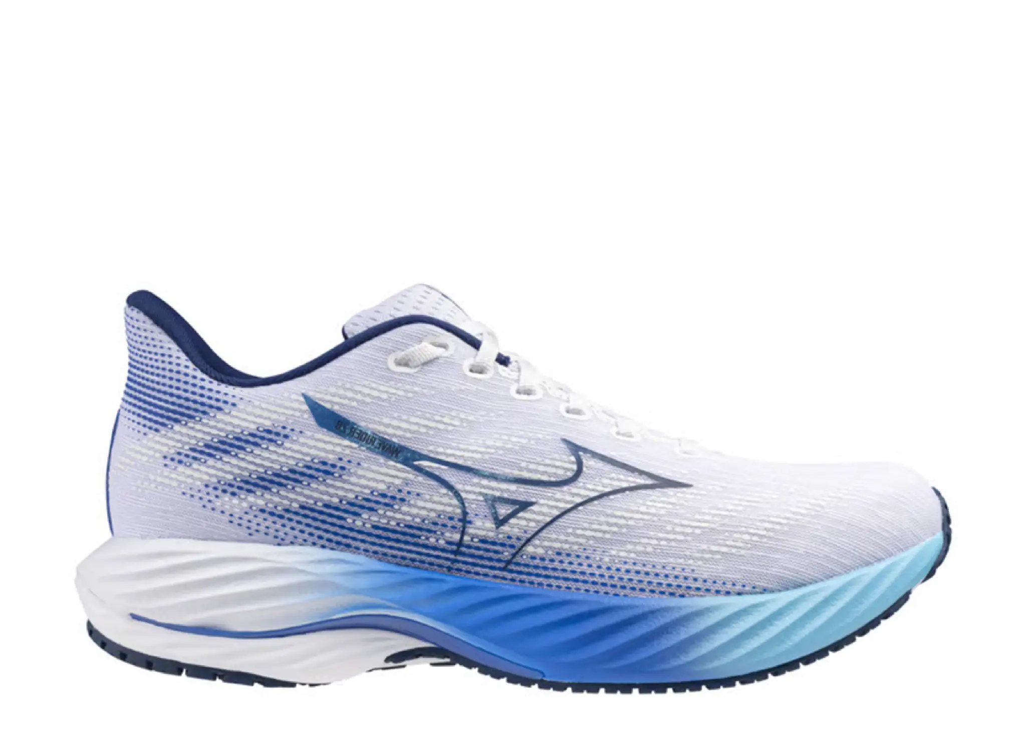 Mizuno Wave Rider 28 White Estate Blue