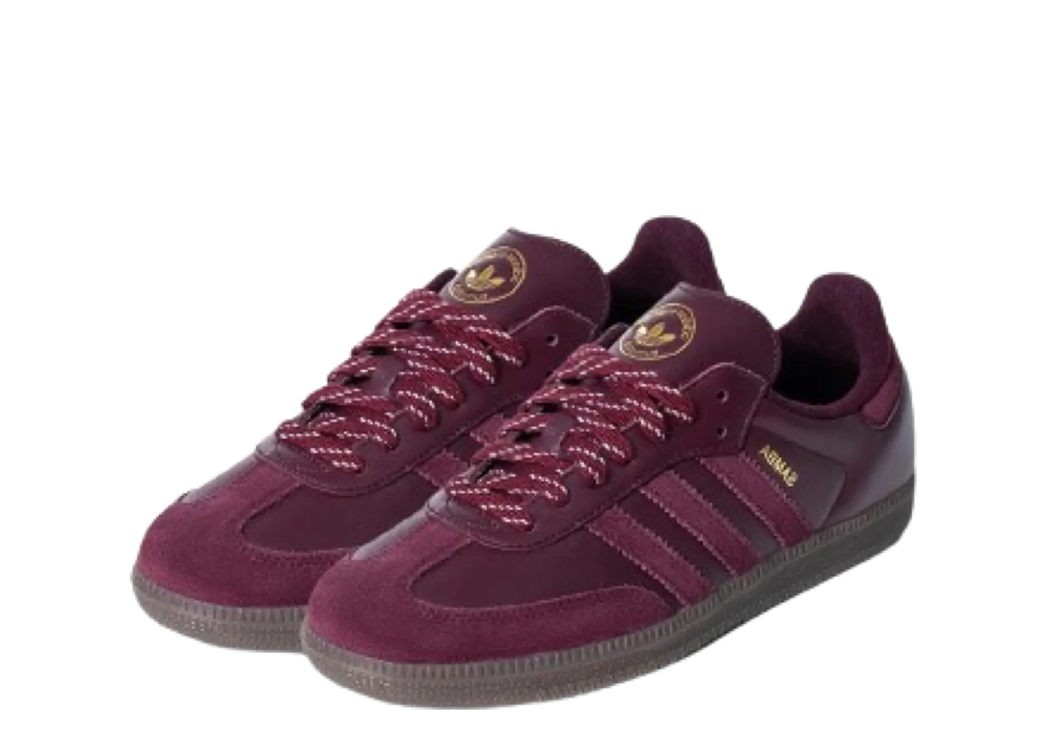 Adidas Samba OG Sumatra Island Series Maroon Gum - photo 2