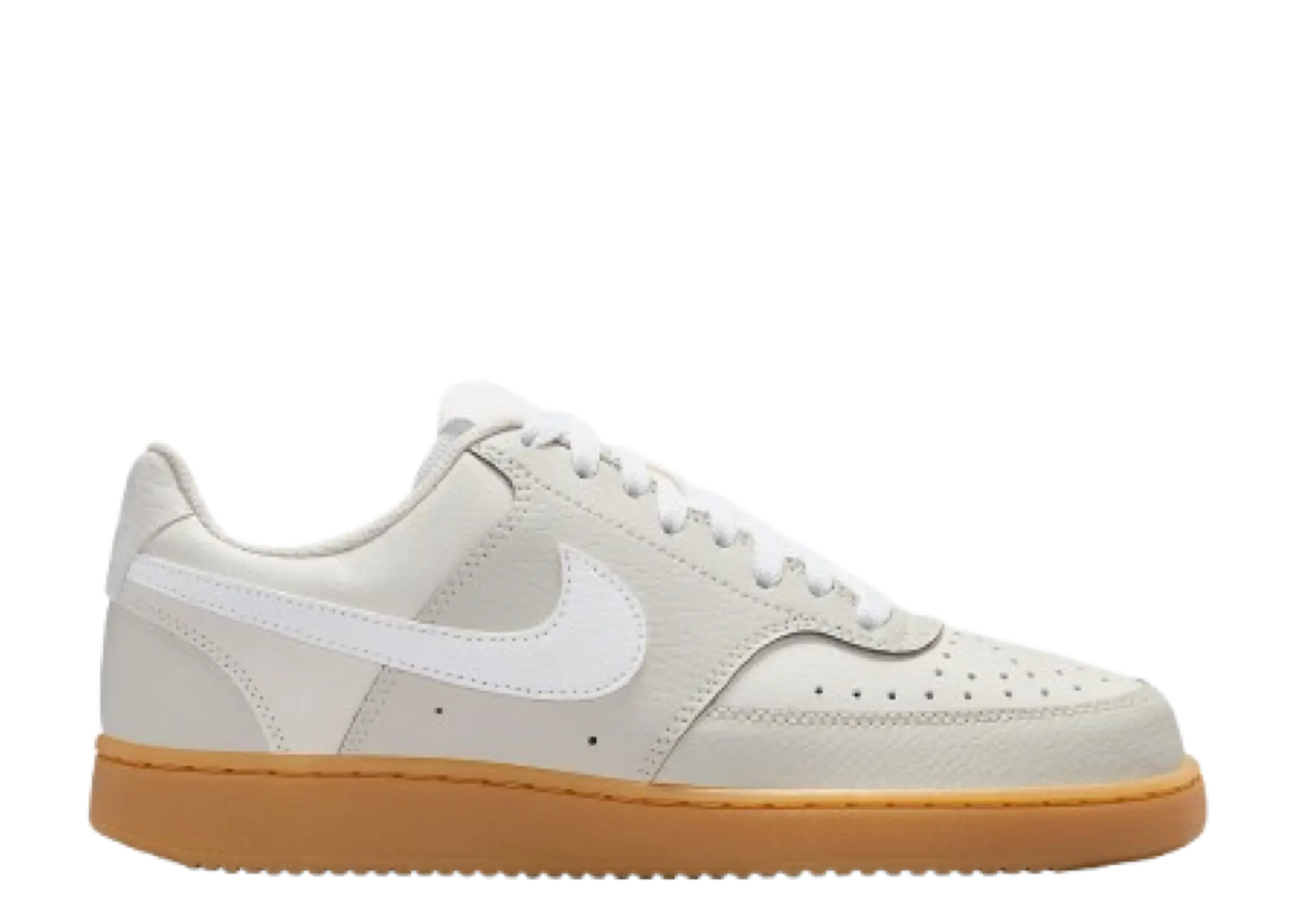 Nike Court Vision Low Light Bone Phantom Gum Yellow White (Women's)