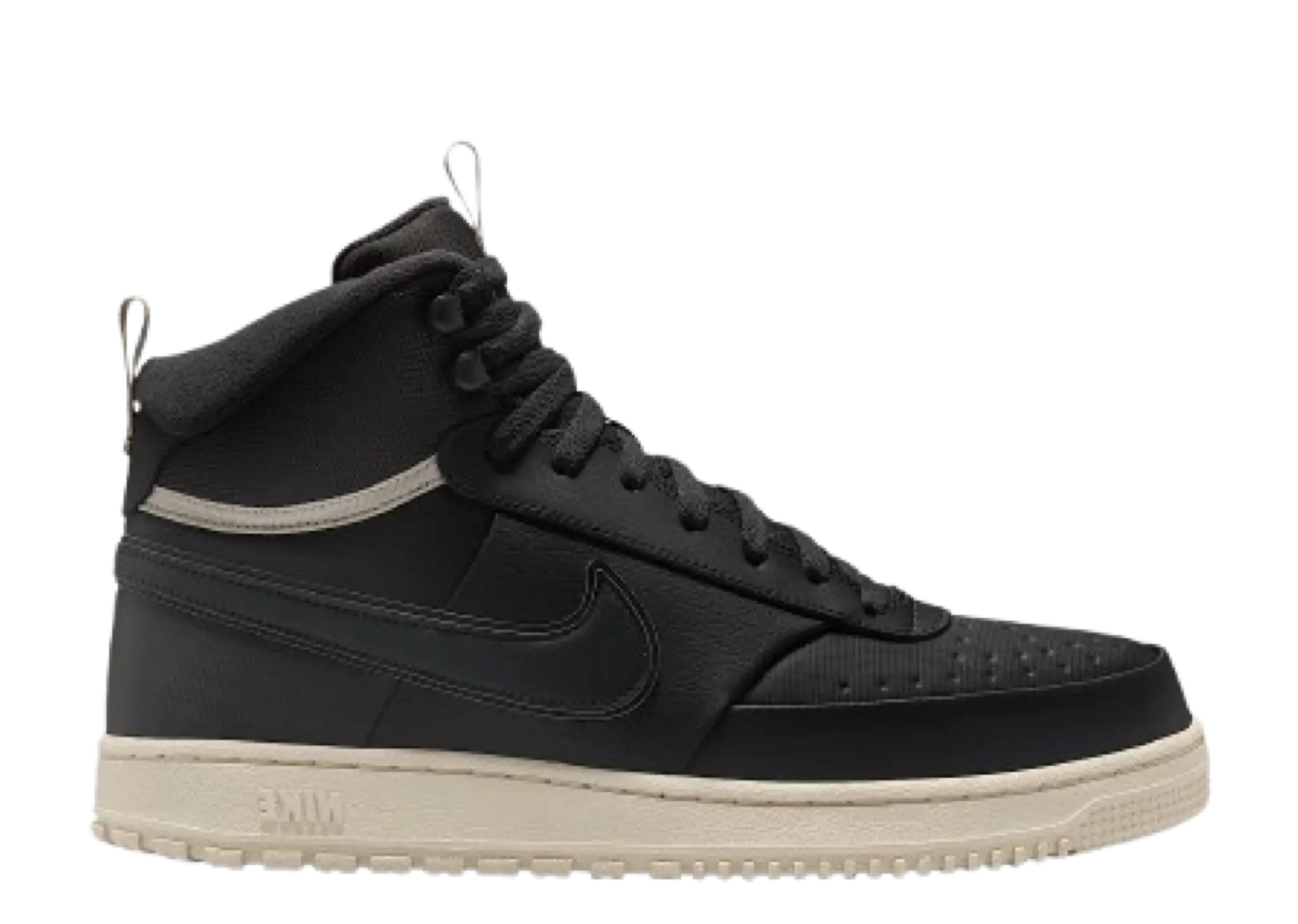 Nike Court Vision Mid Winter Dark Smoke Grey Light Bone