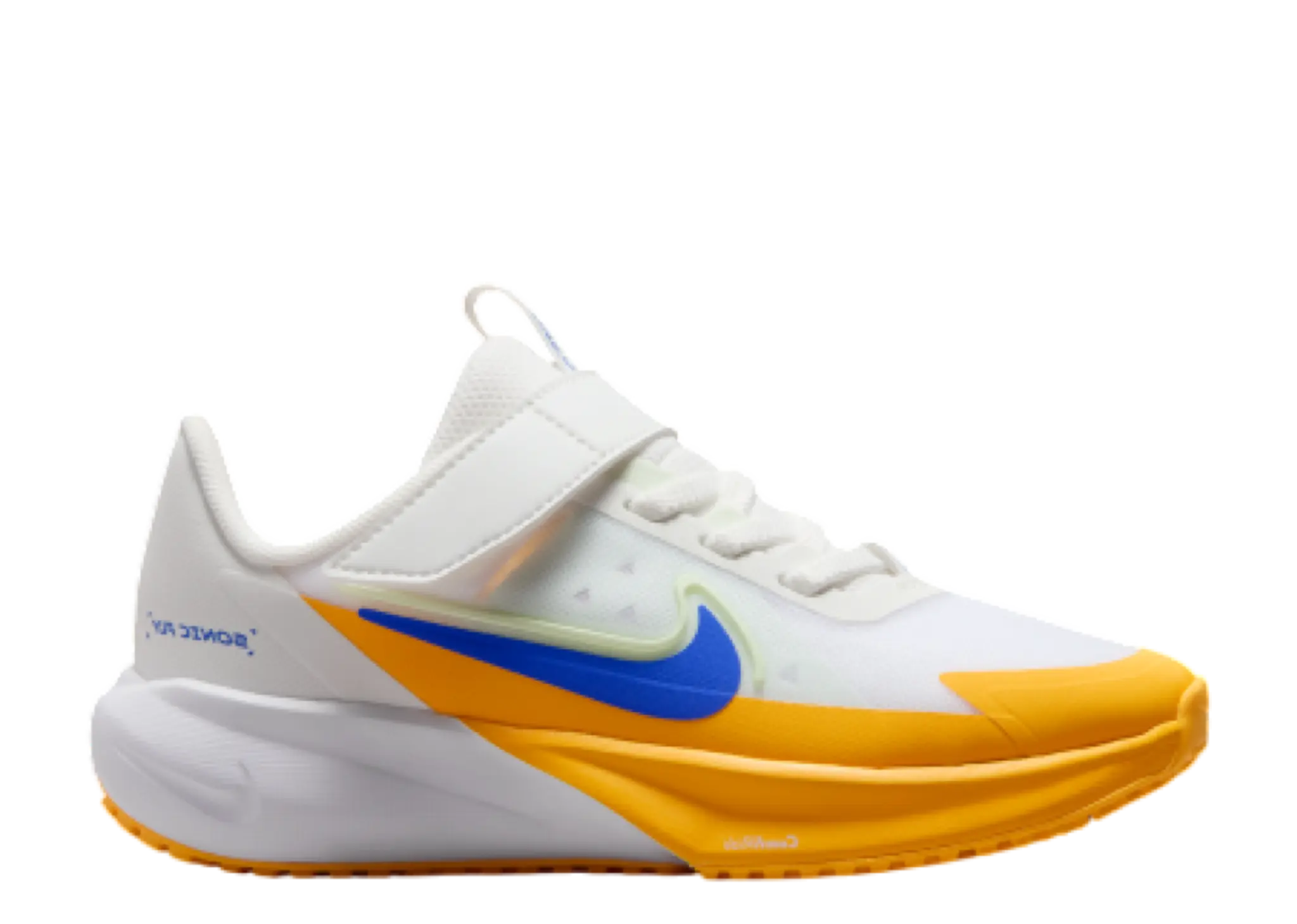 Nike Sonic Fly Summit White Volt Tint White Hyper Royal (Pre-School)