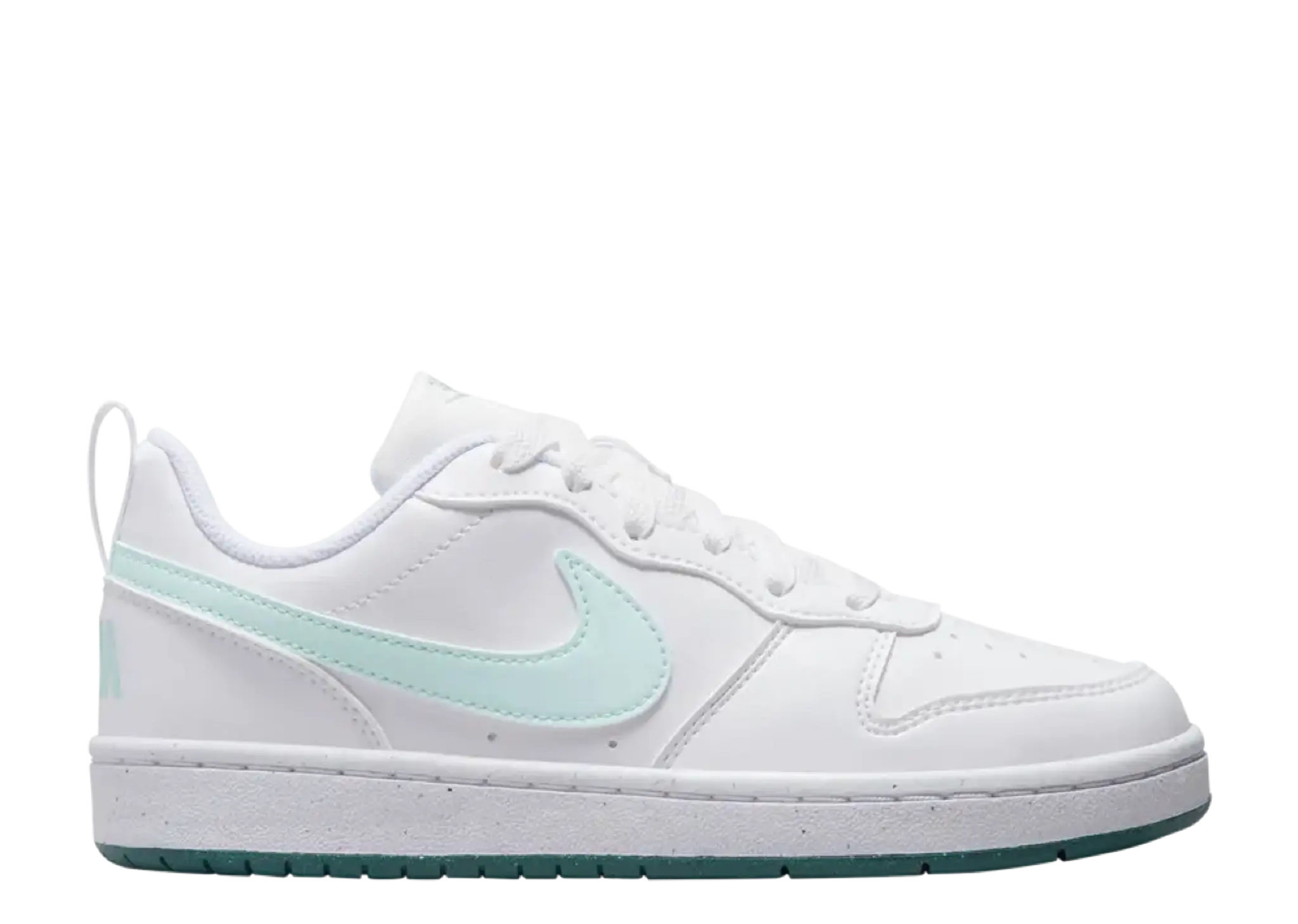 Nike Court Borough Low Recraft White Jade Ice Teal (Grade School)