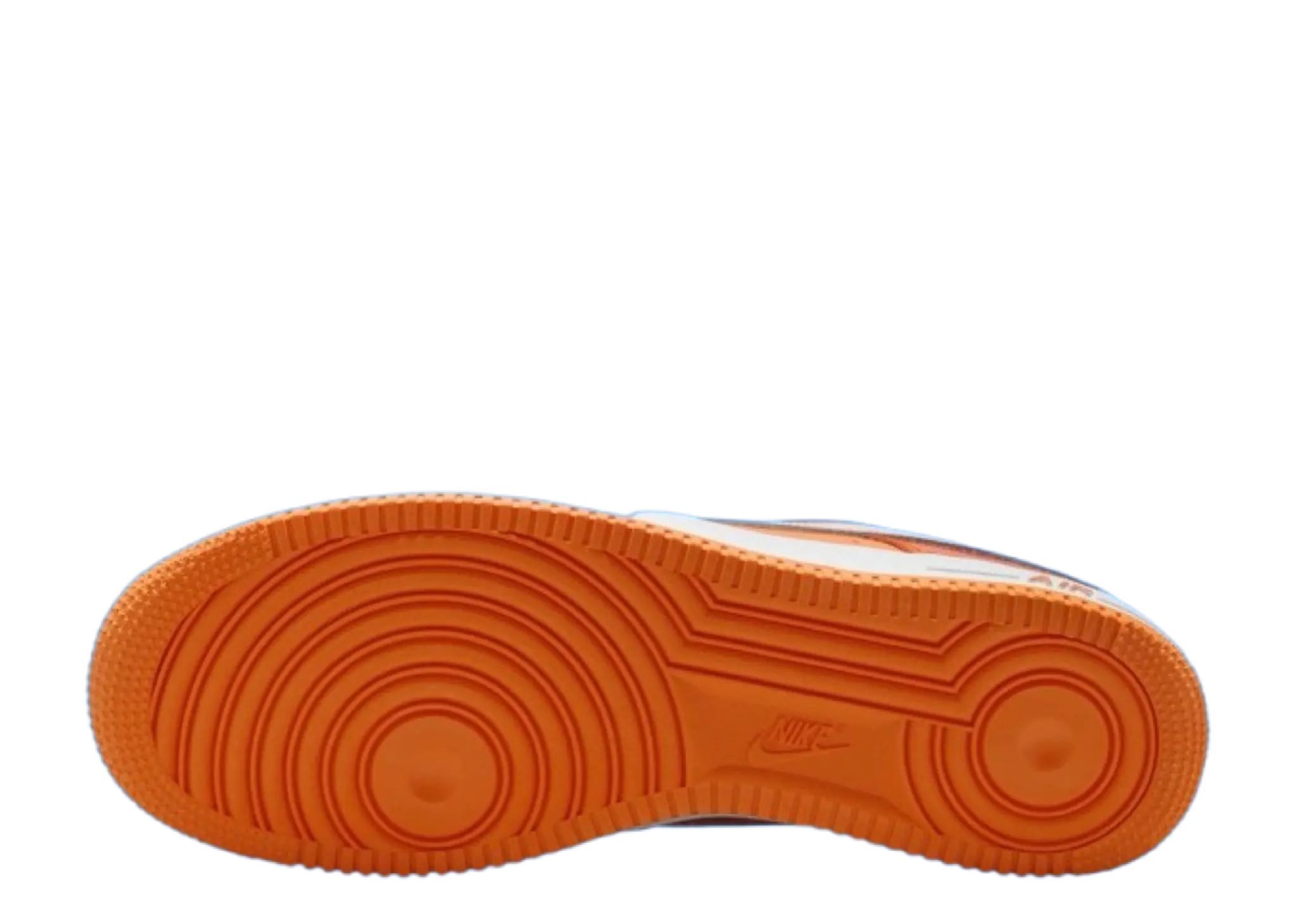 Nike Air Force 1 Low '07 Orange White Patent - photo 4