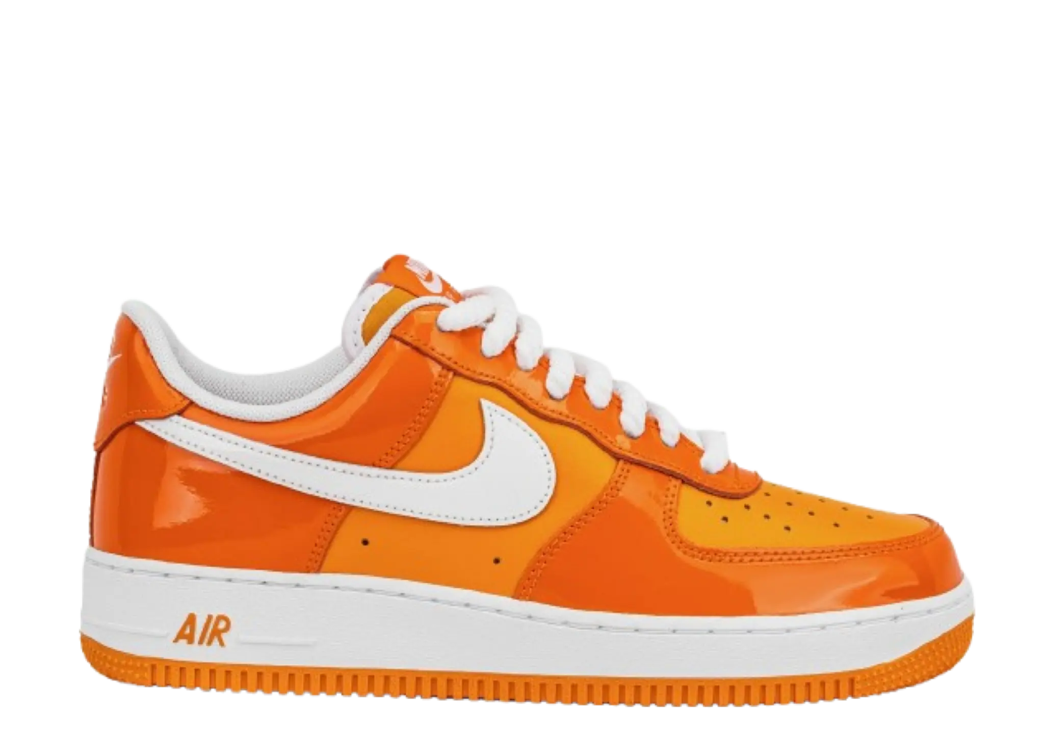 Nike Air Force 1 Low '07 Orange White Patent