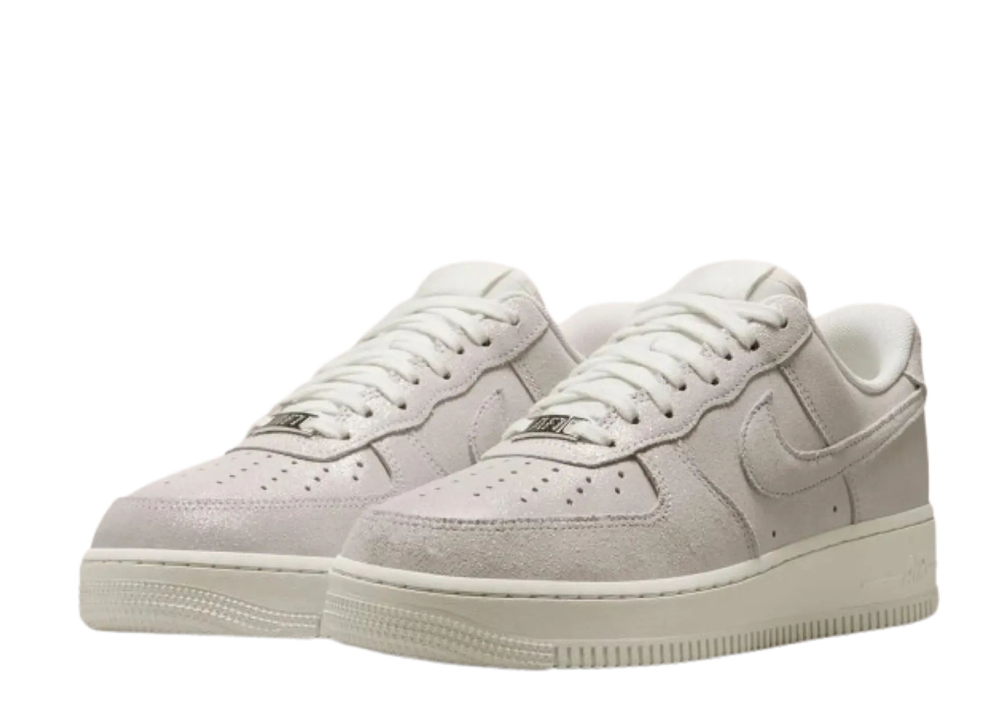 Nike Air Force 1 Low '07 SE Sail Glittery Suede (Women's) - photo 2