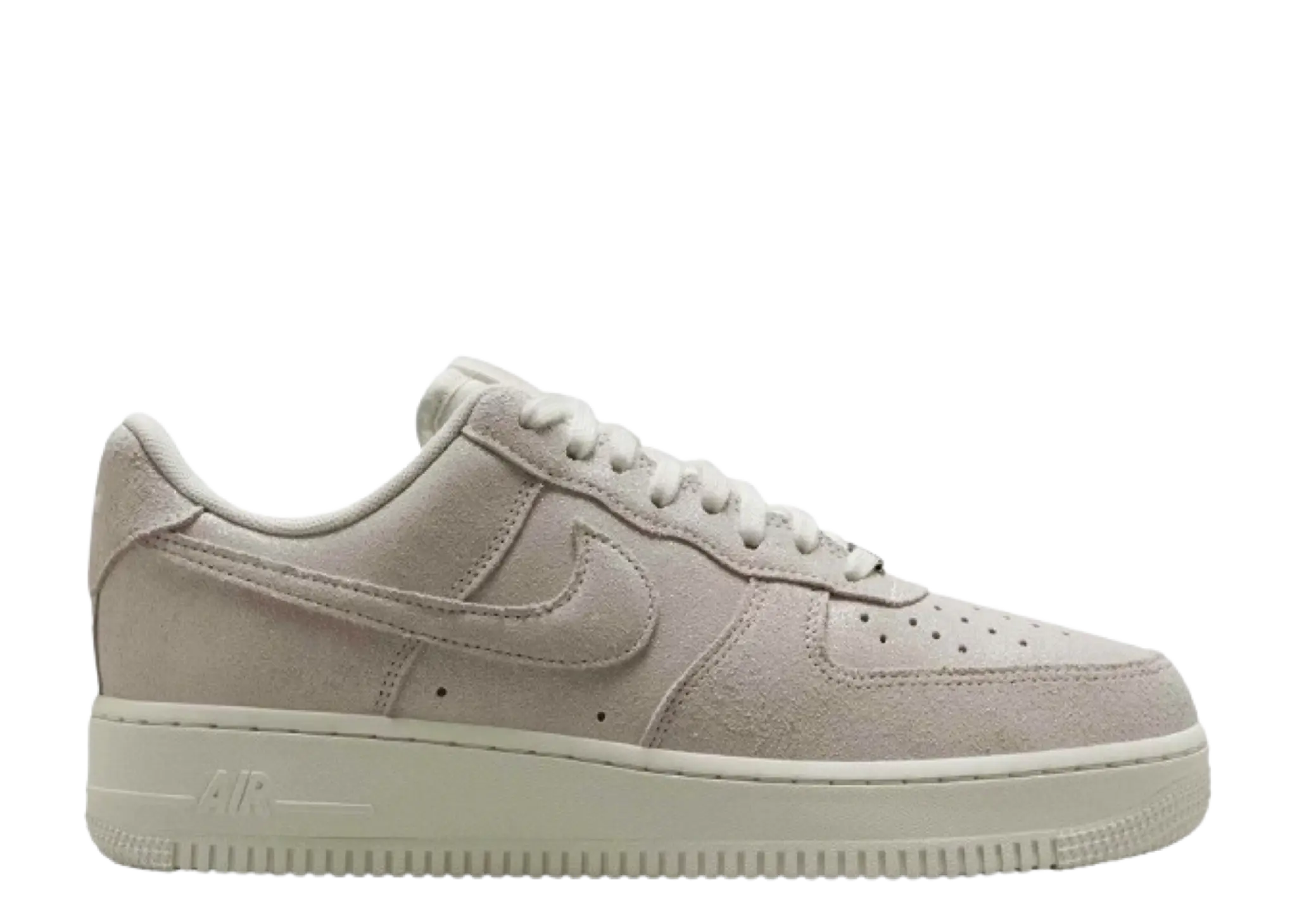 Nike Air Force 1 Low '07 SE Sail Glittery Suede (Women's)