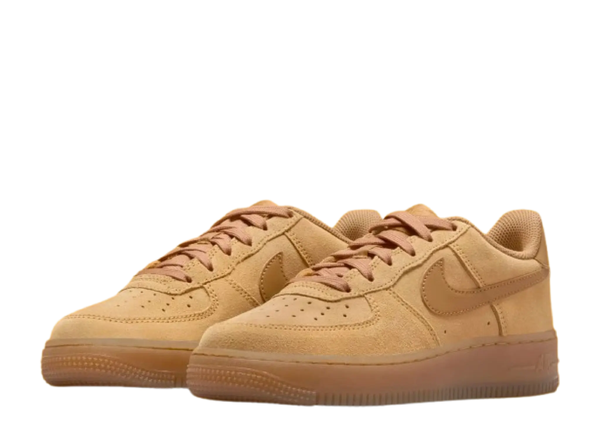 Nike Air Force 1 Low LV8 Wheat Gum Light Brown (Grade School) - photo 2