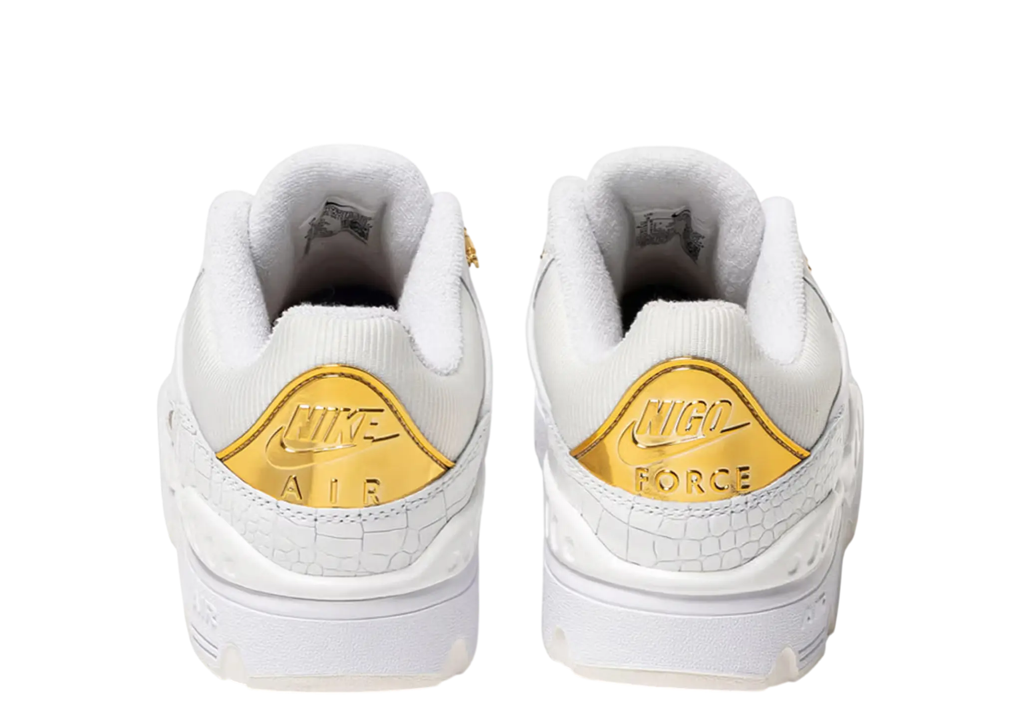 Nike Air Force 3 Low SP Nigo White Metallic Gold - photo 3