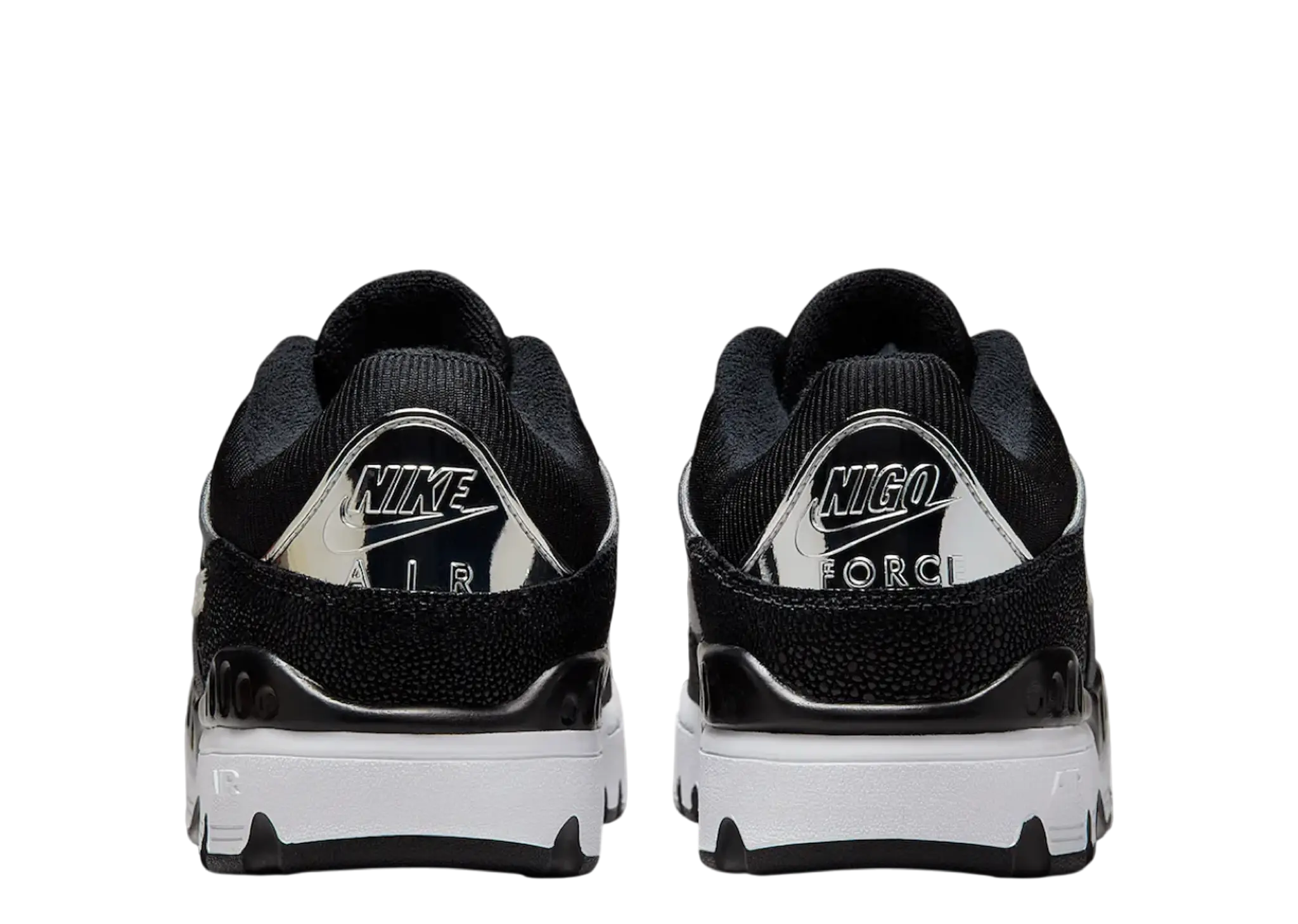Nike Air Force 3 Low SP Nigo Black White - photo 3