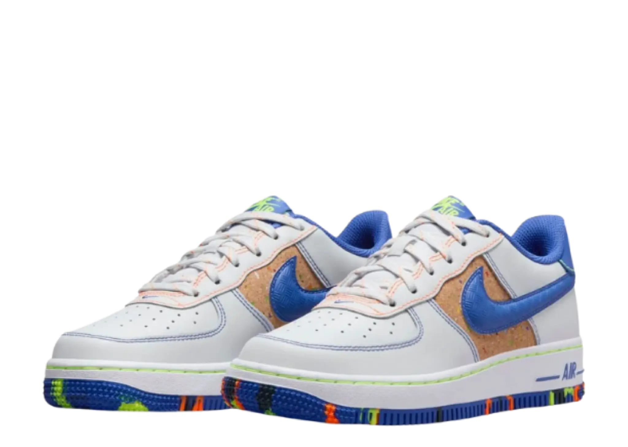 Nike Air Force 1 Low '07 LV8 Paint Splatter (Grade School) - photo 2