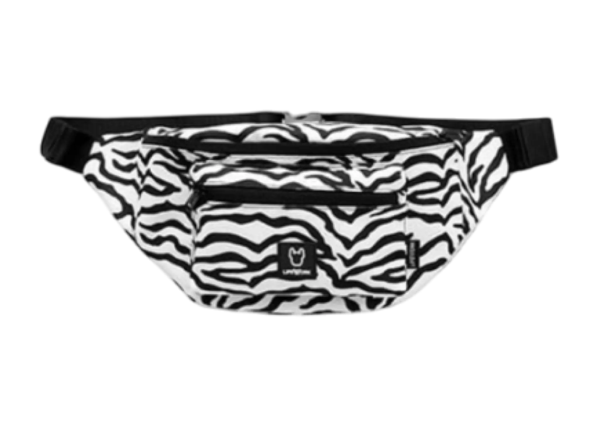 Lifework Square Wappen Hip Sack Pattern White