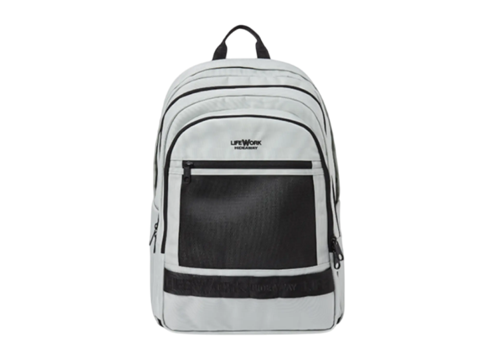 Lifework Refined Mesh Webbing 3-Piece Backpack Light Grey