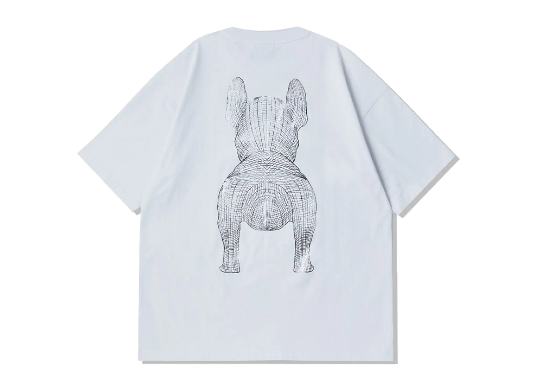 Lifework Foil Print Big Radog Logo T-shirt White Silver - photo 2