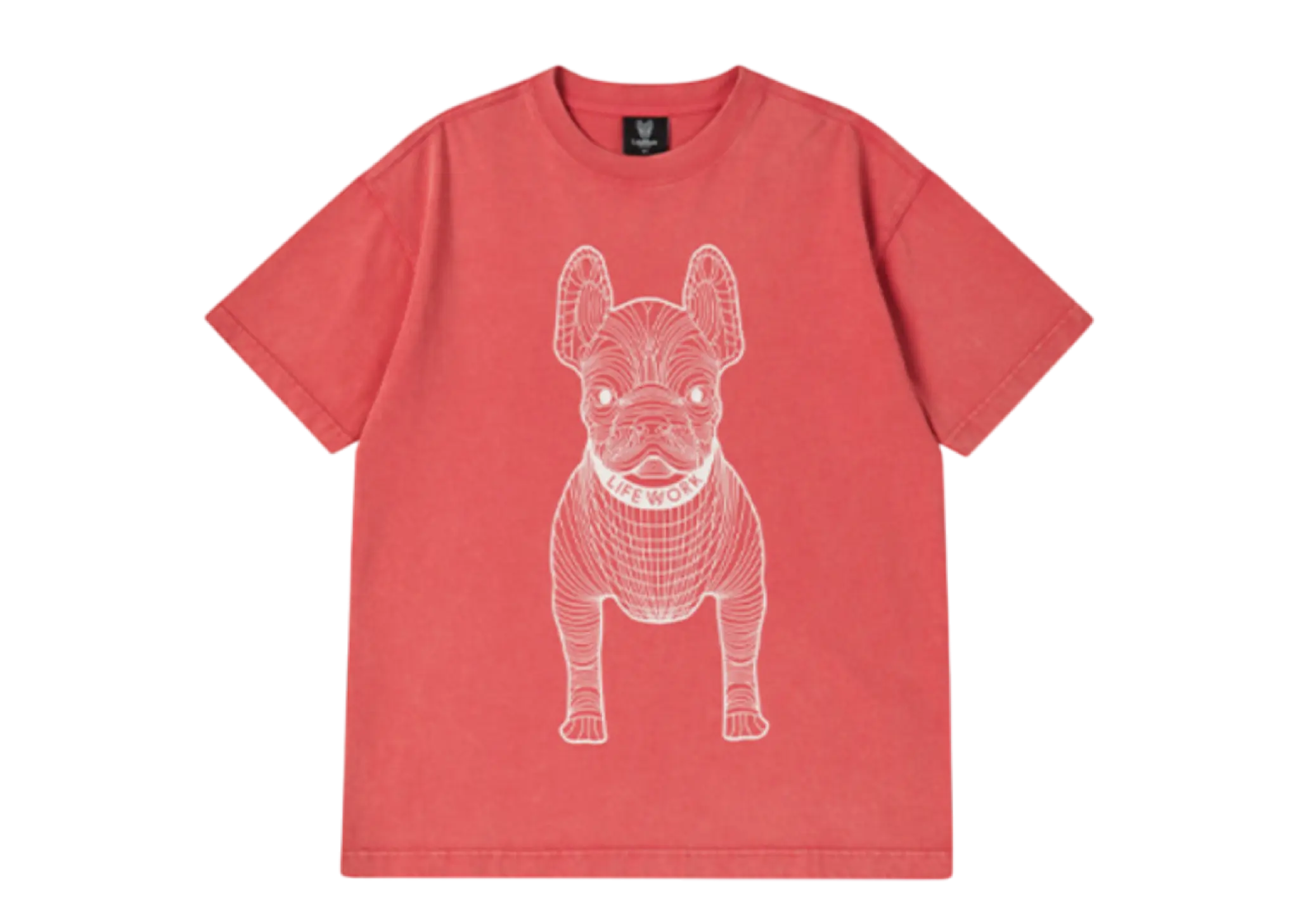Lifework Big Radog T-shirt Red White