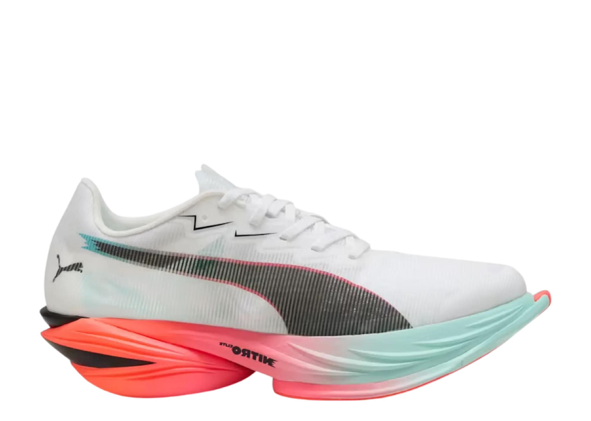 Puma Fast-R Nitro Elite 3 White Glowing Red Mint
