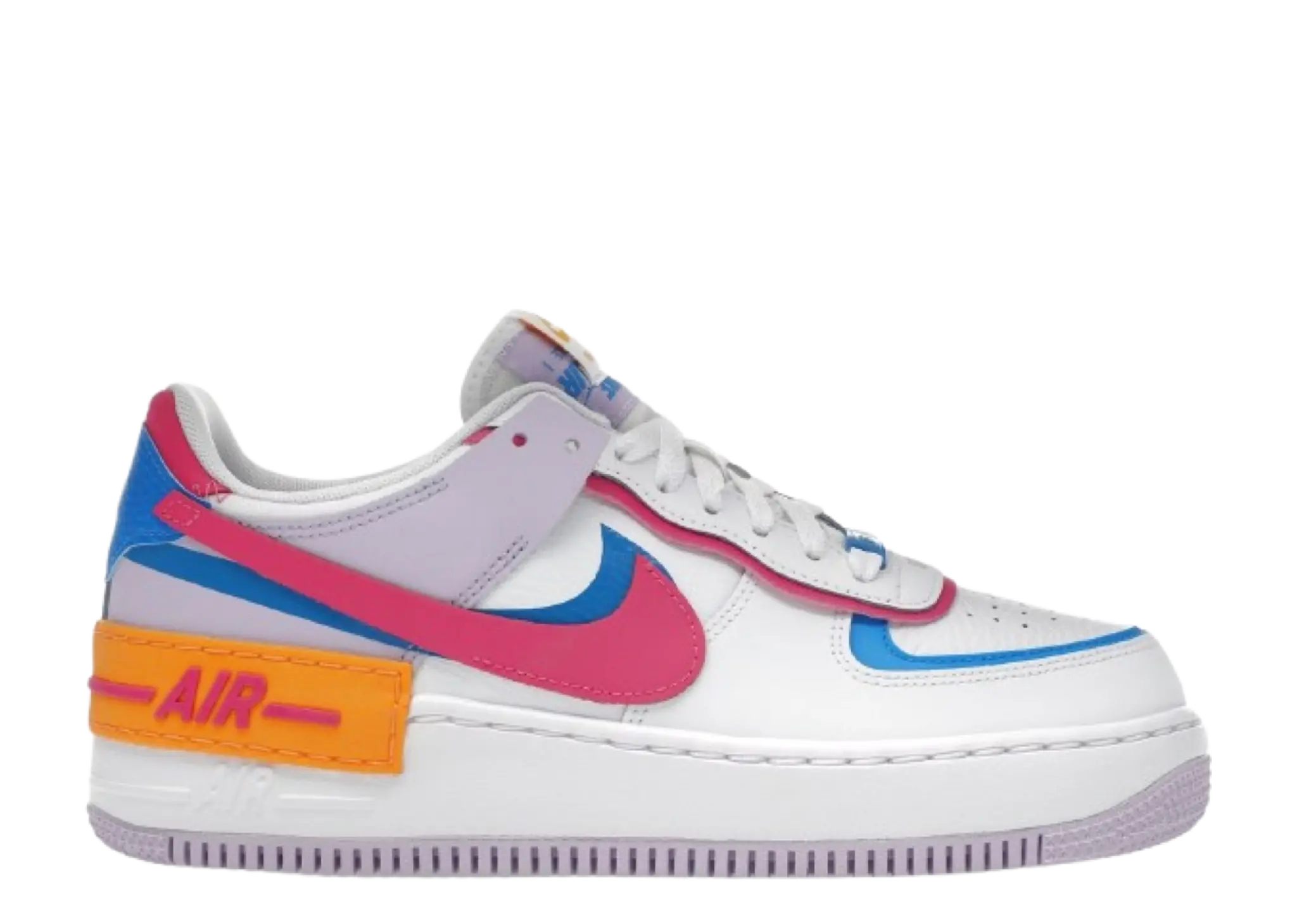 Nike Air Force 1 Shadow White Photo Blue Lilac Bloom Alchemy Pink (Women's)