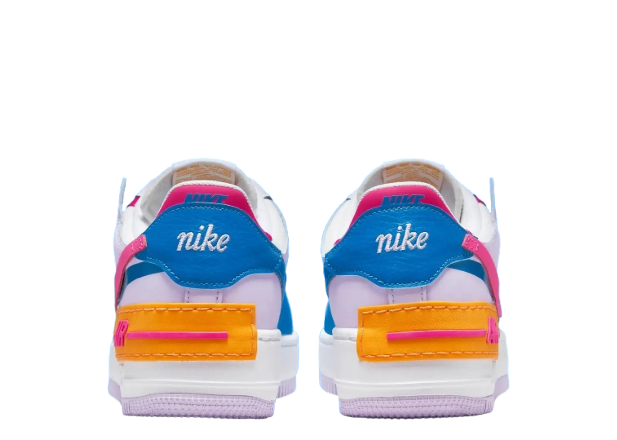 Nike Air Force 1 Shadow White Photo Blue Lilac Bloom Alchemy Pink (Women's) - photo 3