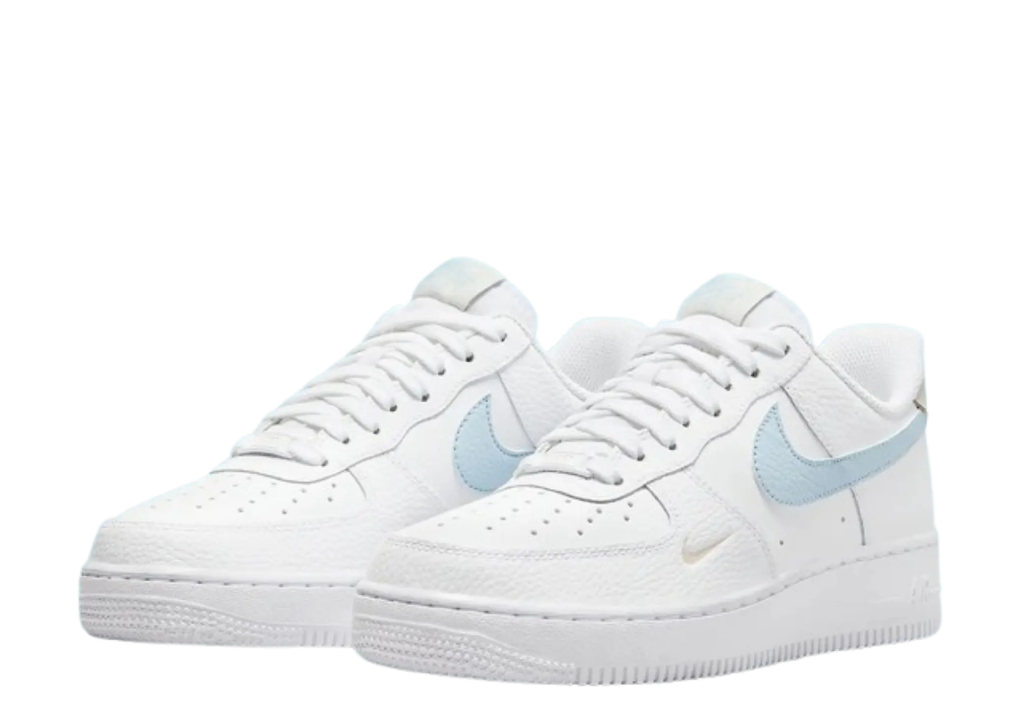 Nike Air Force 1 Low White Light Armory Blue Mini Swoosh (Women's) - photo 2