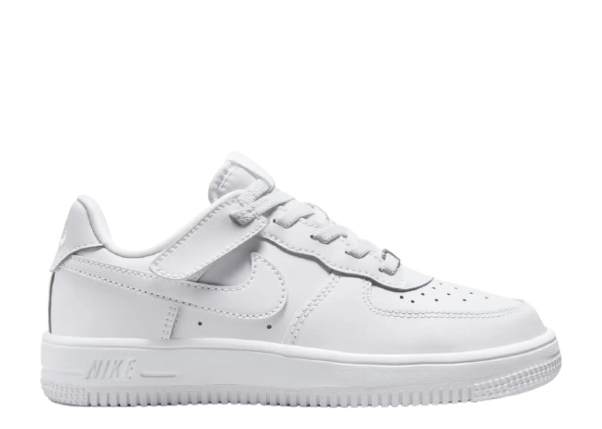 Nike Force 1 Low Easy On Triple White (Pre-School)