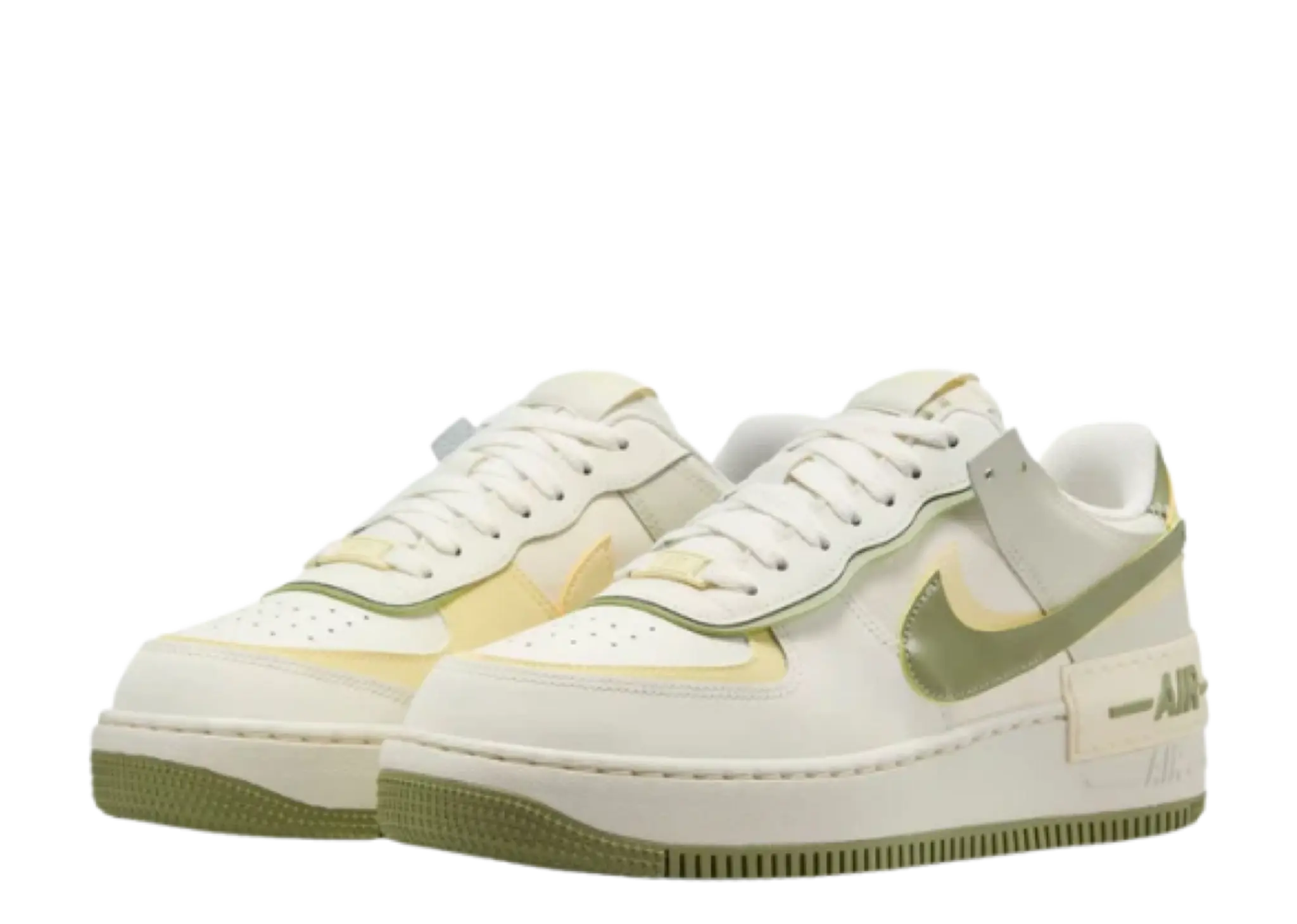 Nike Air Force 1 Low Shadow Pale Ivory Oil Green - photo 2