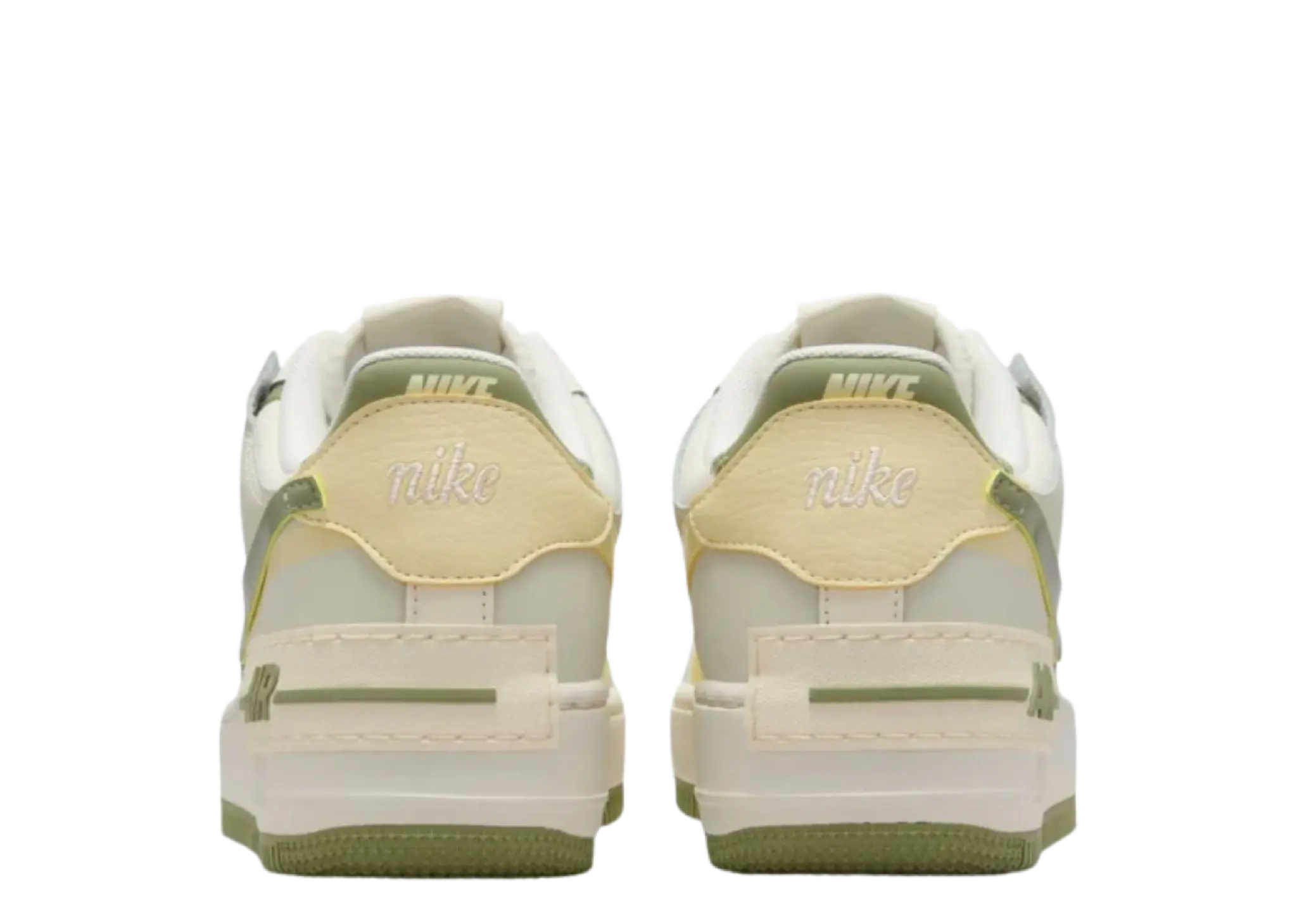 Nike Air Force 1 Low Shadow Pale Ivory Oil Green - photo 3