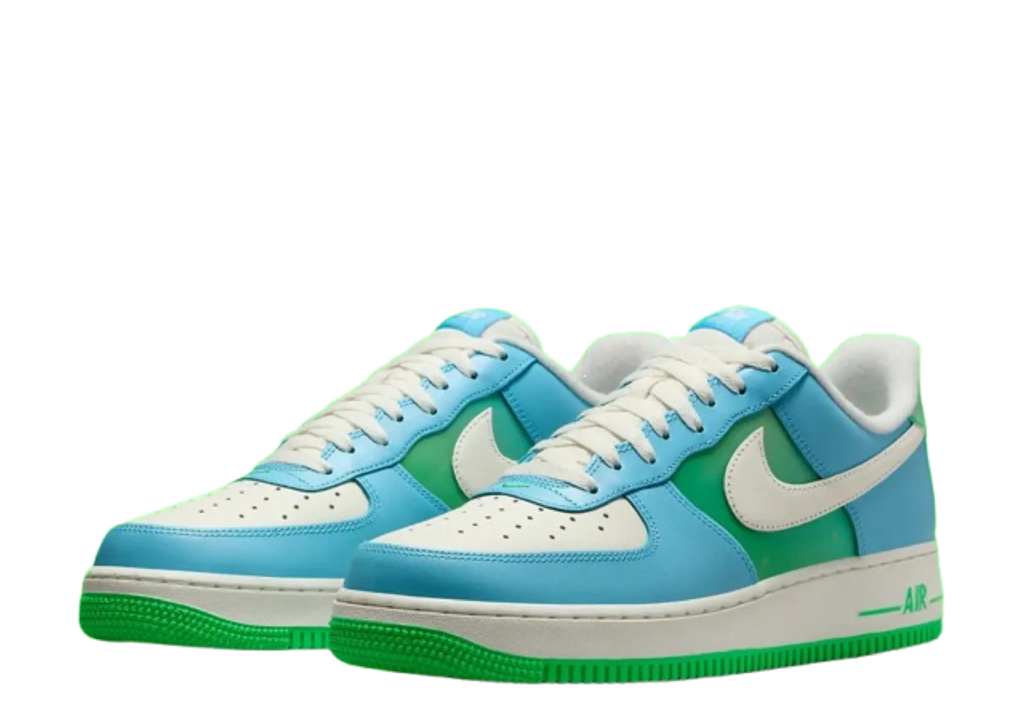 Nike Air Force 1 Low 07 Aquarius Blue Vapor Green - photo 2