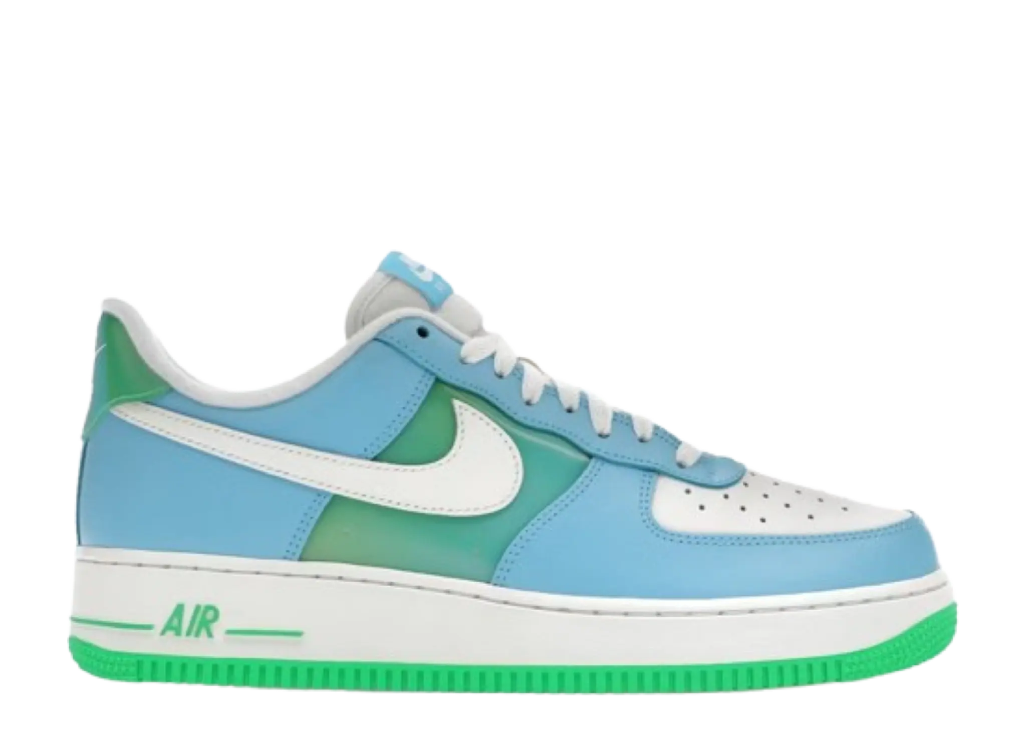 Nike Air Force 1 Low 07 Aquarius Blue Vapor Green