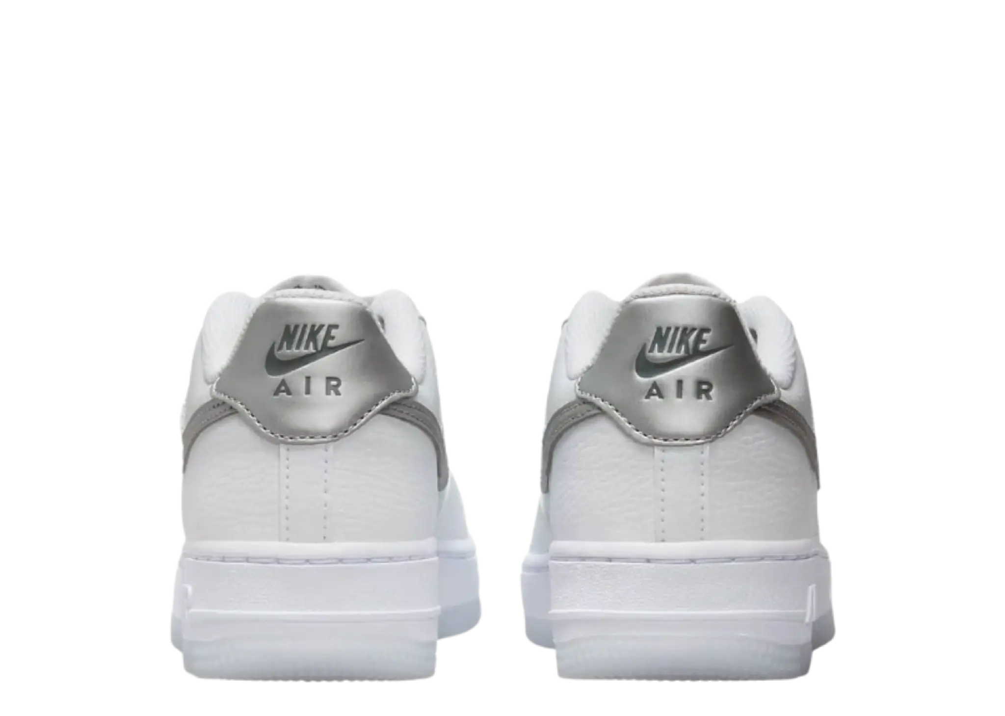 Nike Air Force 1 Low White Football Grey (Grade School) - photo 2