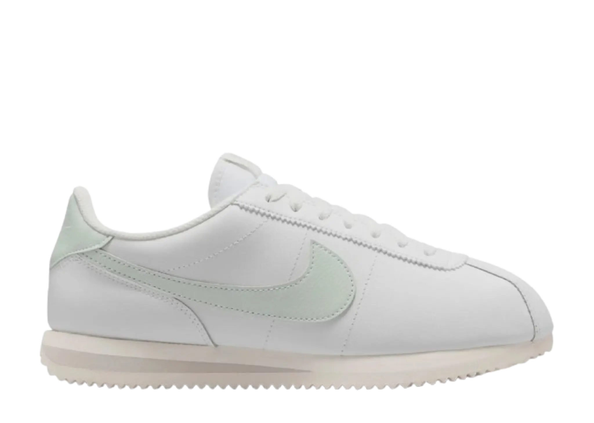 Nike Cortez Leather Summit White Light Silver (Women's)