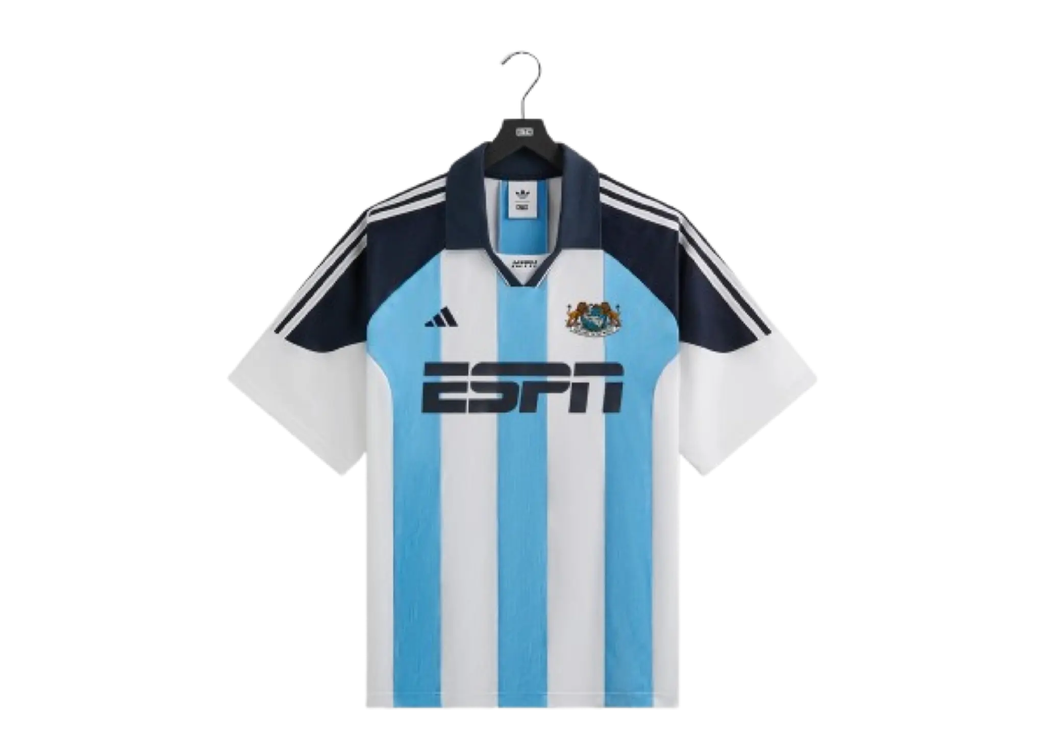 Kith For Adidas Football ESPN Jersey White Blue