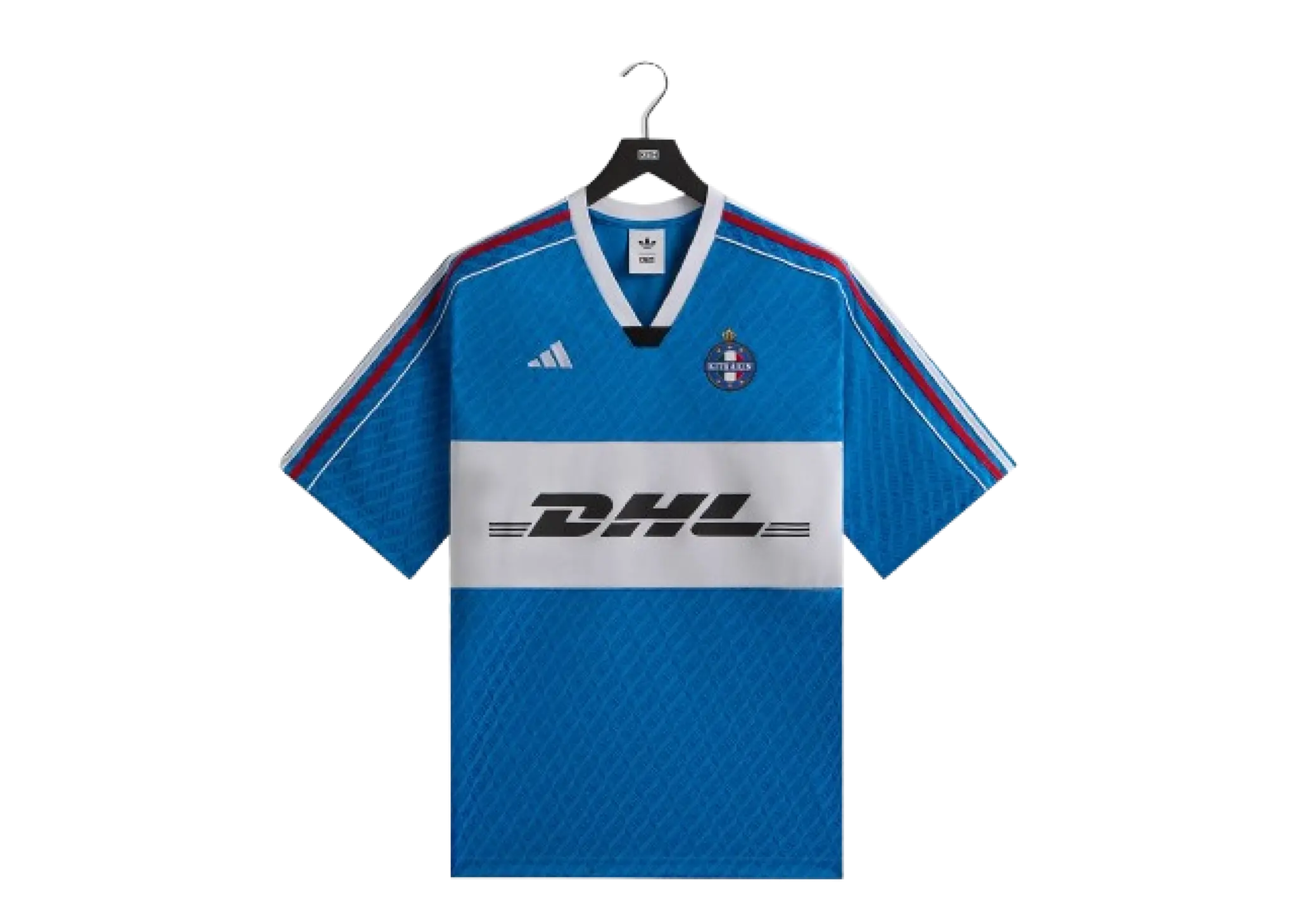 Kith For Adidas Football DHL Express Jersey Blue Burst