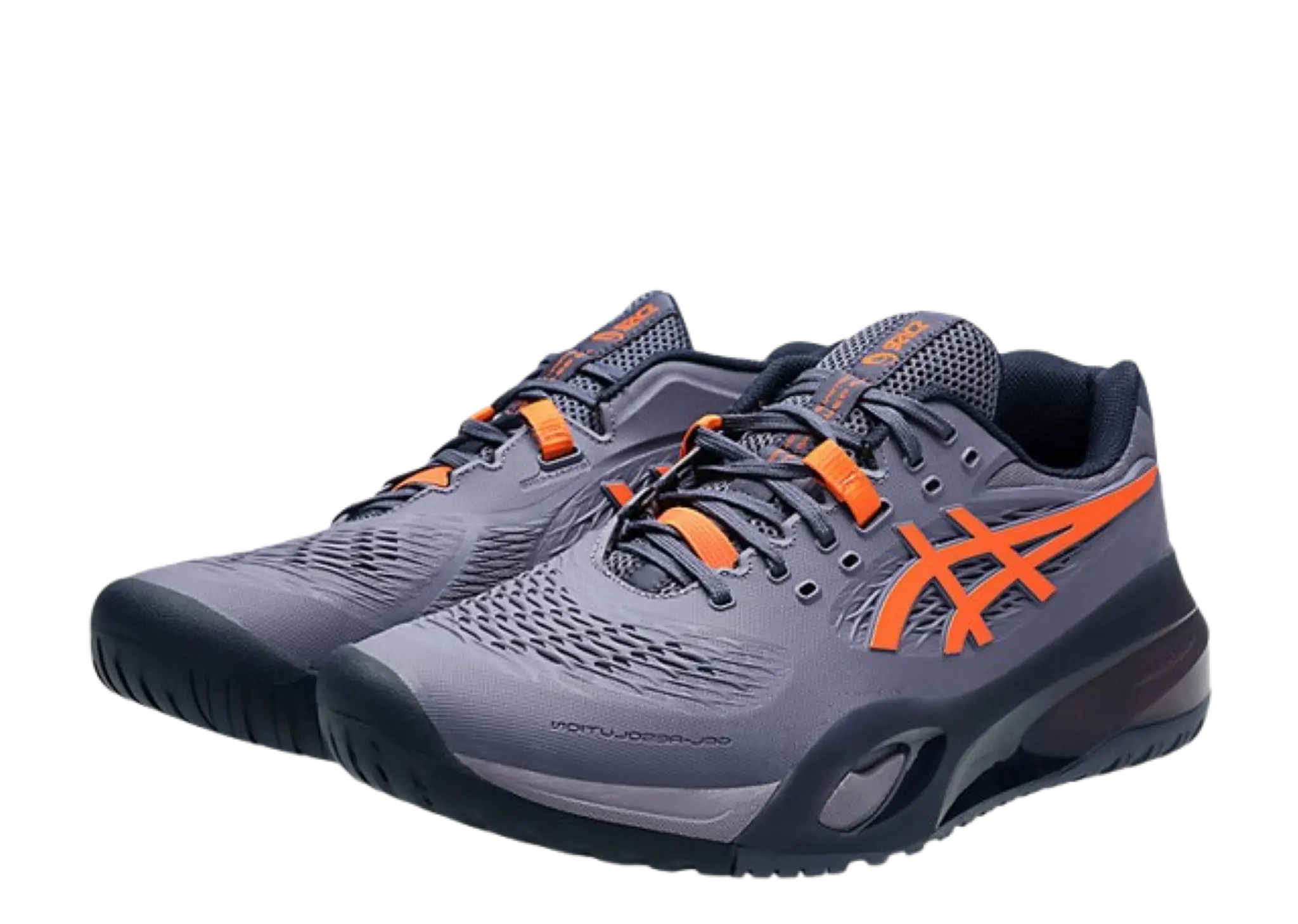 ASICS Gel-Resolution X Greyish Purple Nova Orange - photo 2