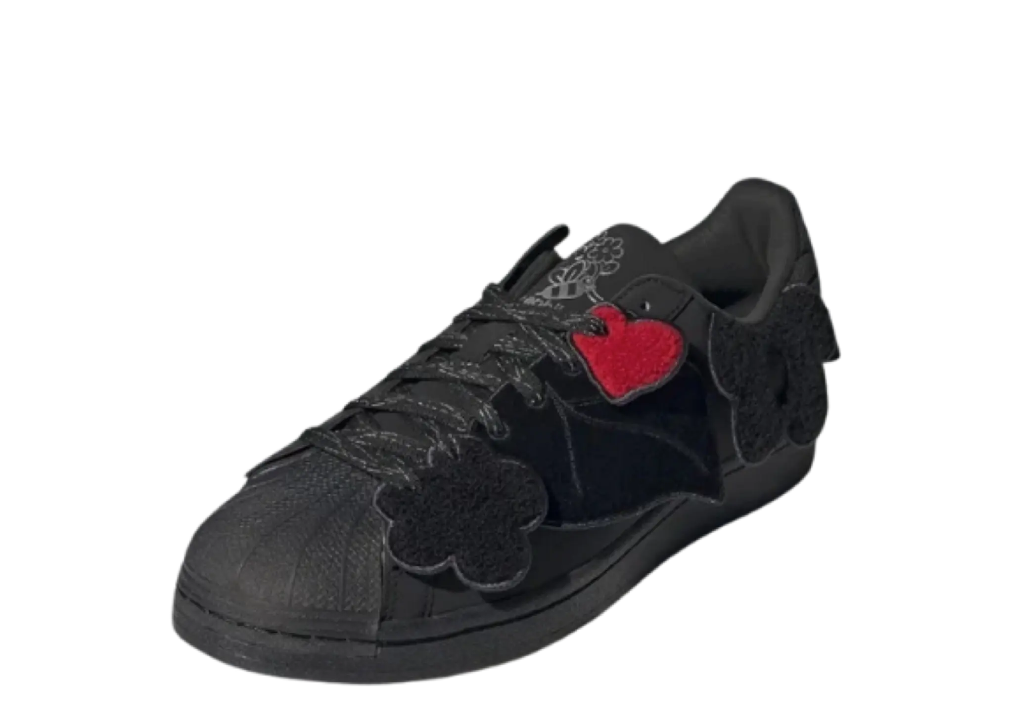 Adidas Superstar Melting Sadness Black Floral - photo 3