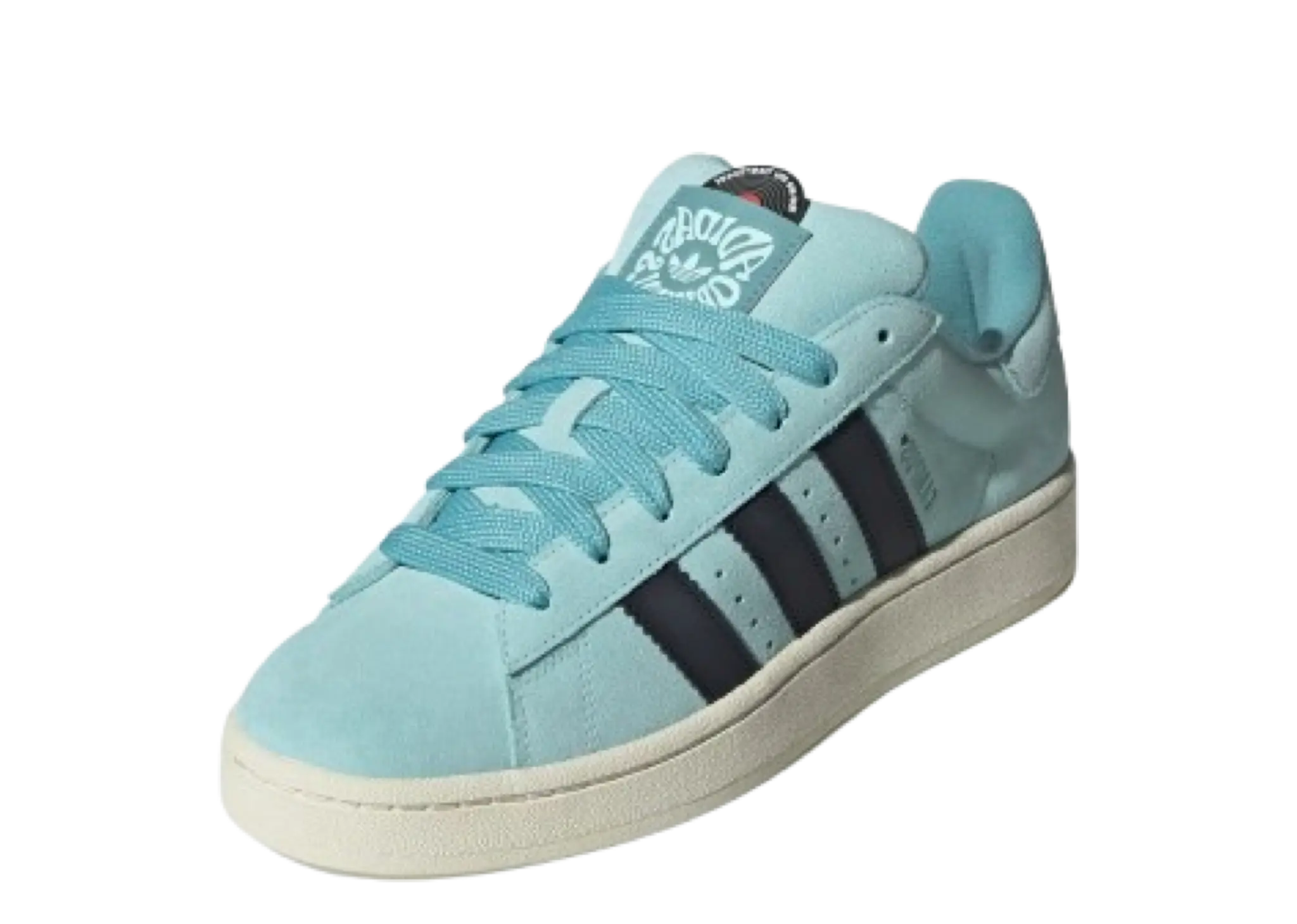 Adidas Campus 00s Core Black Semi Flash Aqua - photo 2