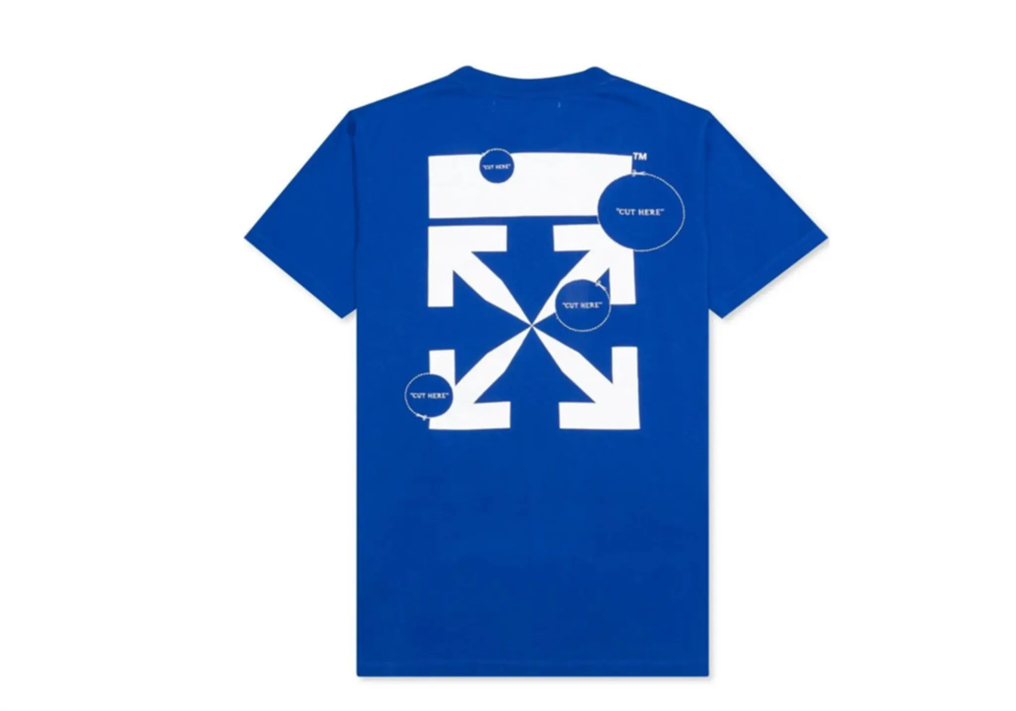 Off-White Cut Here Short- Sleeve T-shirt - photo 2