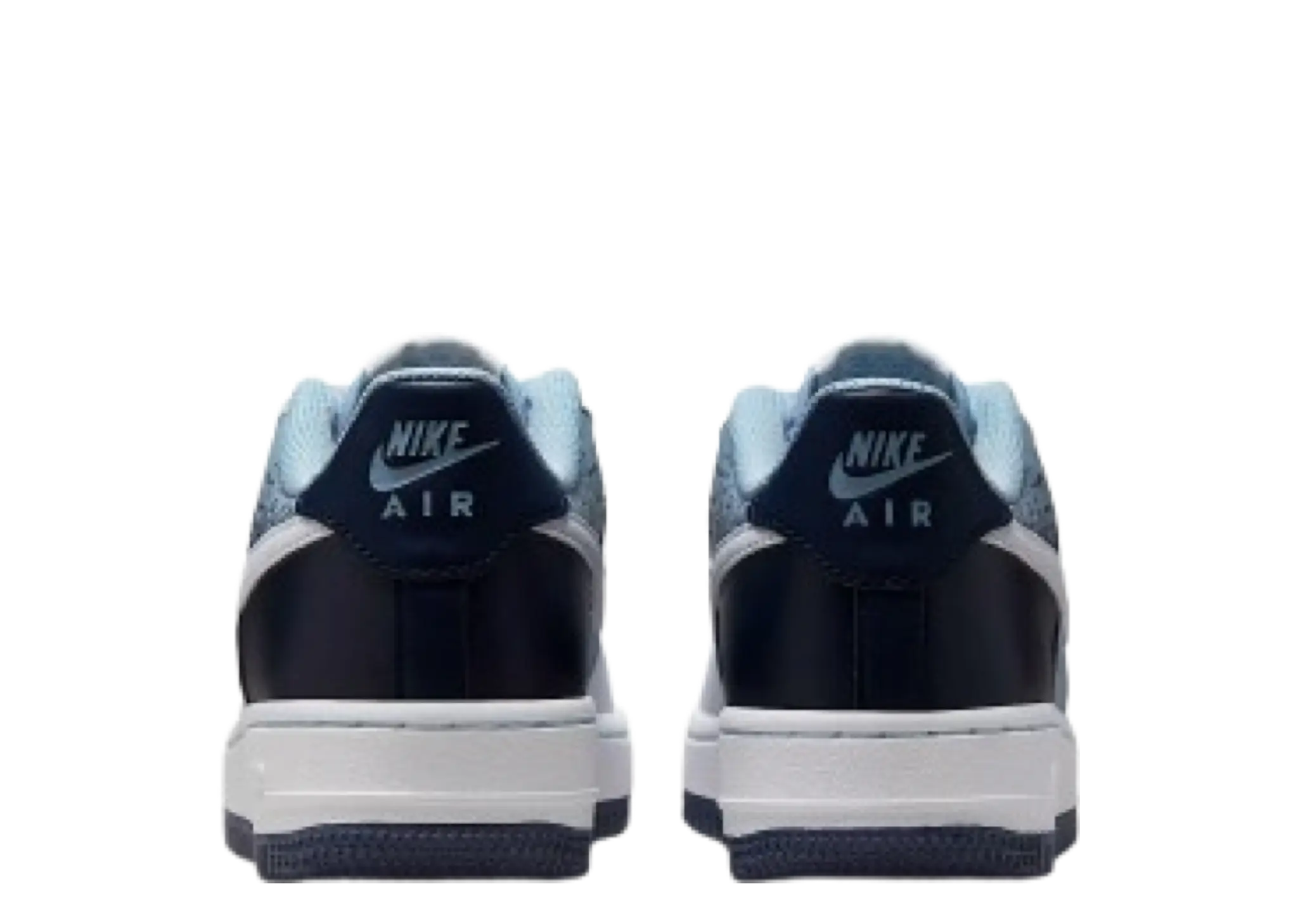 Nike Air Force 1 Low Light Armory Blue Midnight Navy White (Grade School) - photo 3