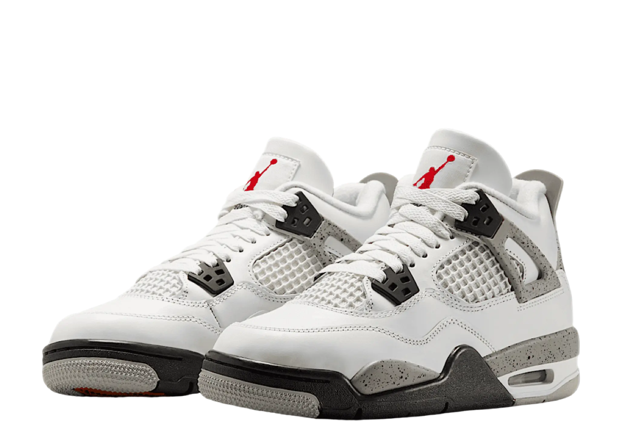 Air Jordan 4 Retro White Cement (2025) (Grade School) - photo 2