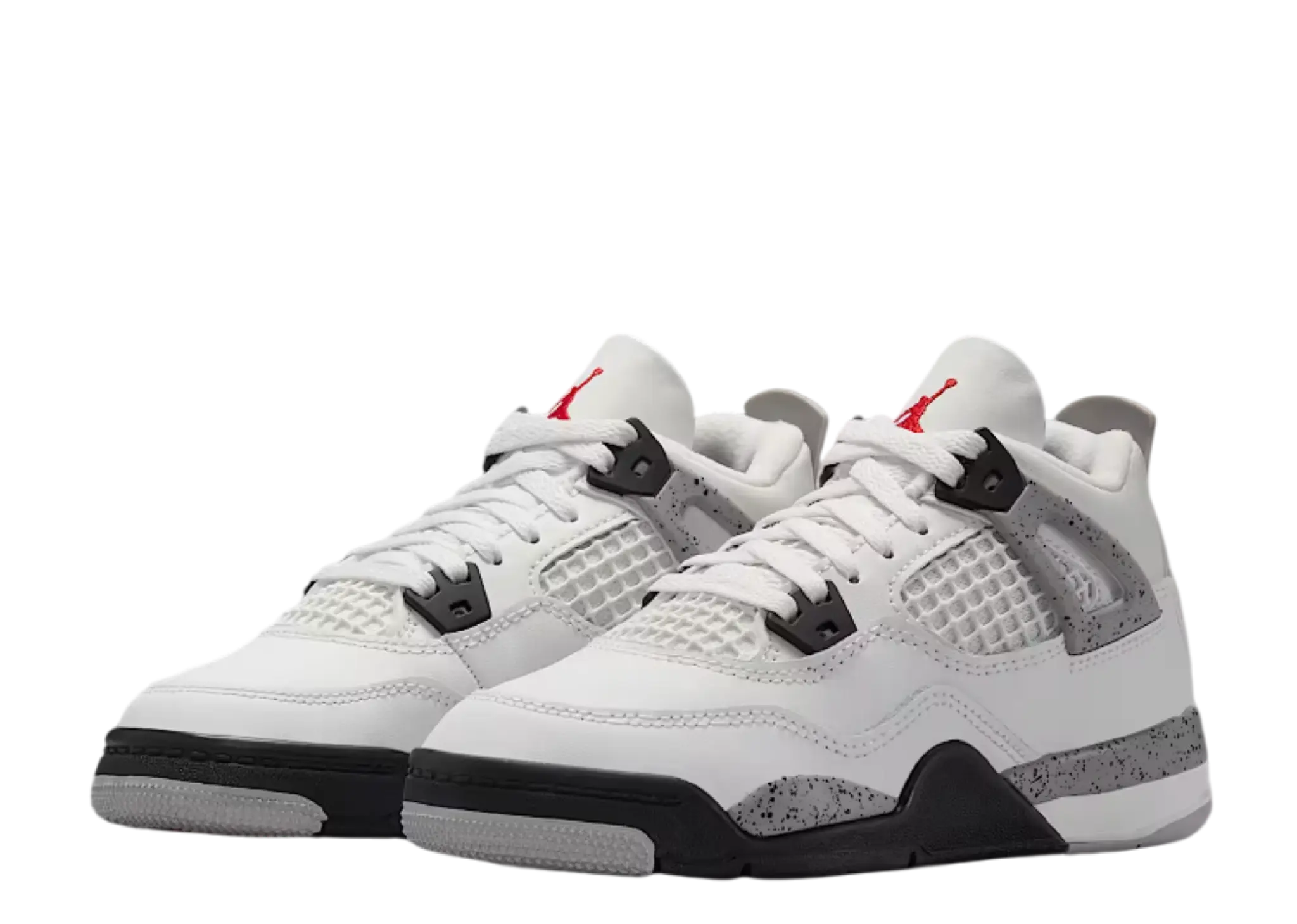 Air Jordan 4 Retro White Cement (2025) (Pre-School) - photo 2