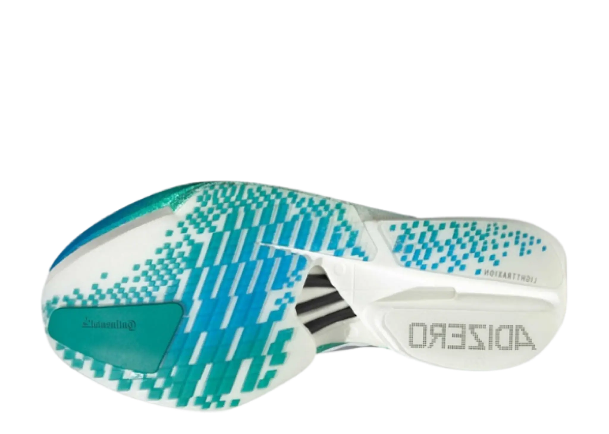 Adidas Adizero Adios Pro 4 Crystal White Matte Silver Glory Green (Women's) - photo 3
