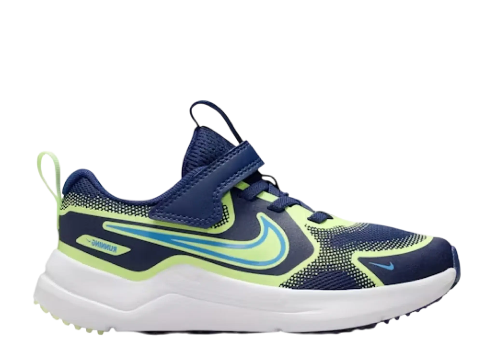 Nike Cosmic Runner Blue Void Barely Volt University Blue (Pre-School)