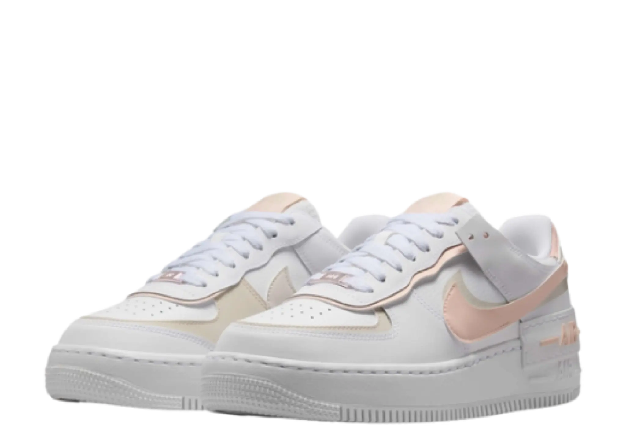 Nike Air Force 1 Low Shadow White Light Orewood Brown Washed Coral (Women's) - photo 2