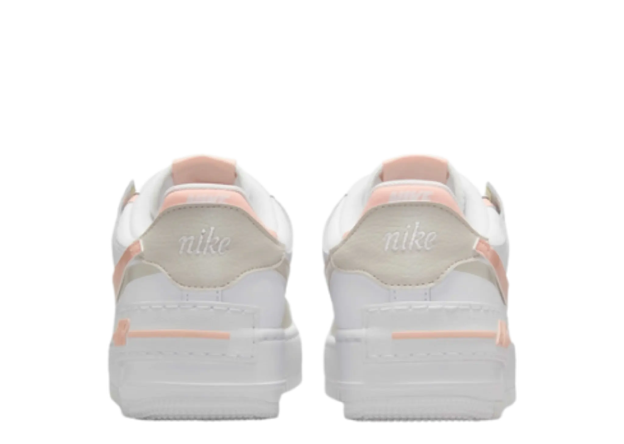 Nike Air Force 1 Low Shadow White Light Orewood Brown Washed Coral (Women's) - photo 3
