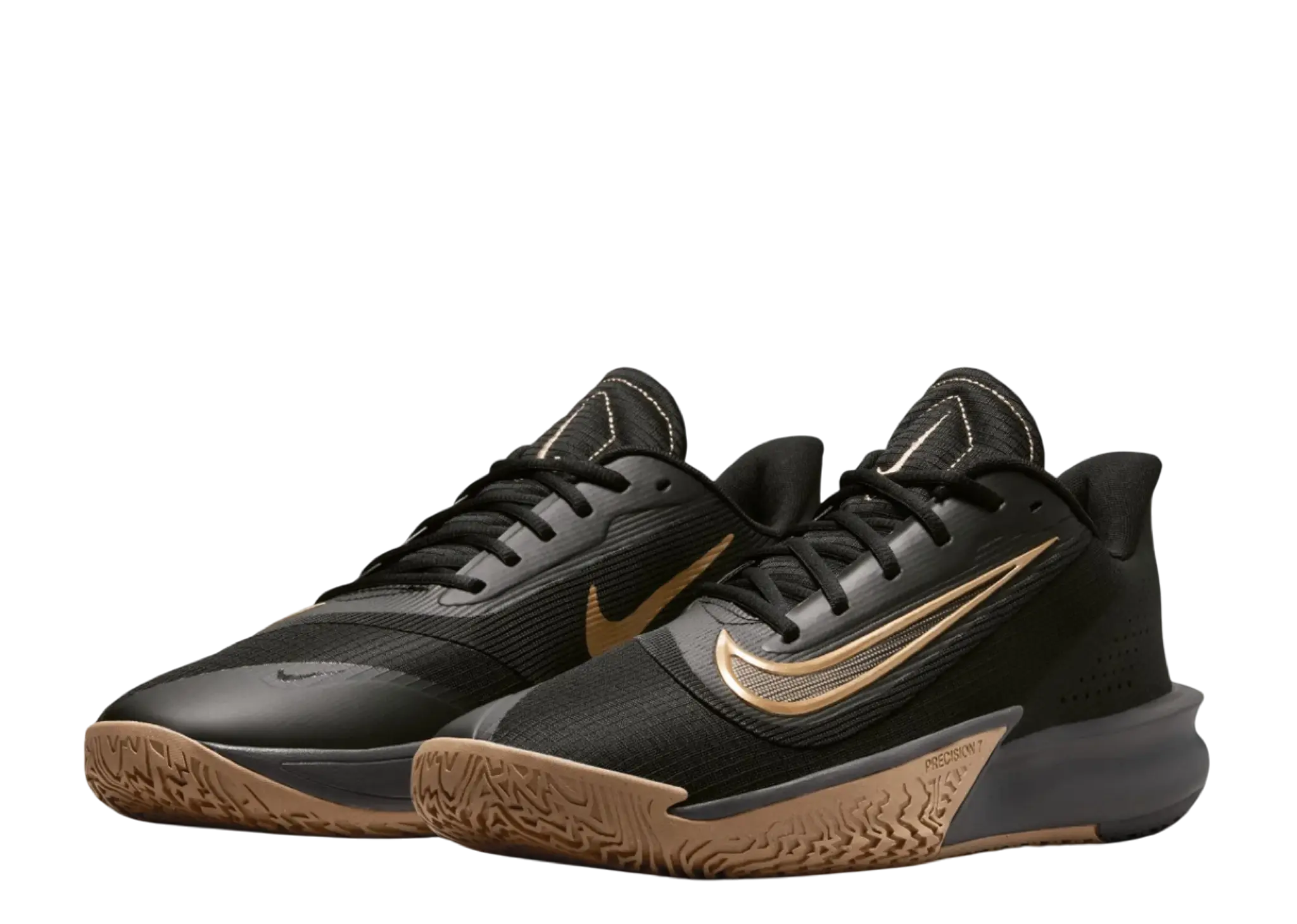 Nike Precision 7 Black Metallic Gold - photo 2
