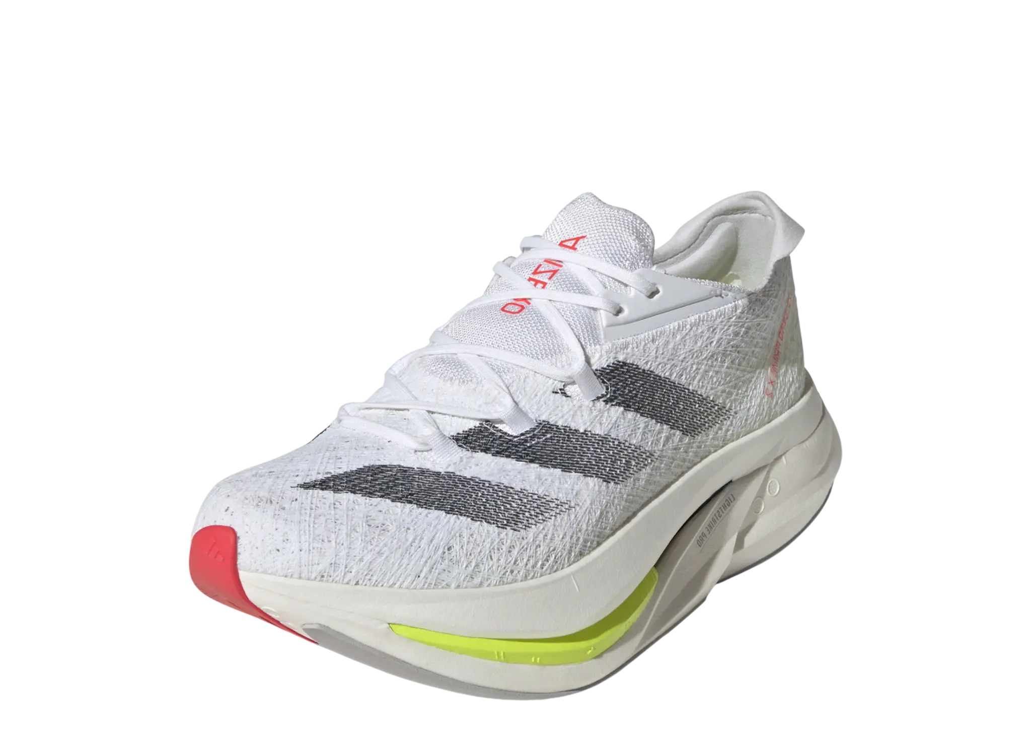 Adidas Adizero Prime X 2.0 Strung White Black Lucid Red - photo 2